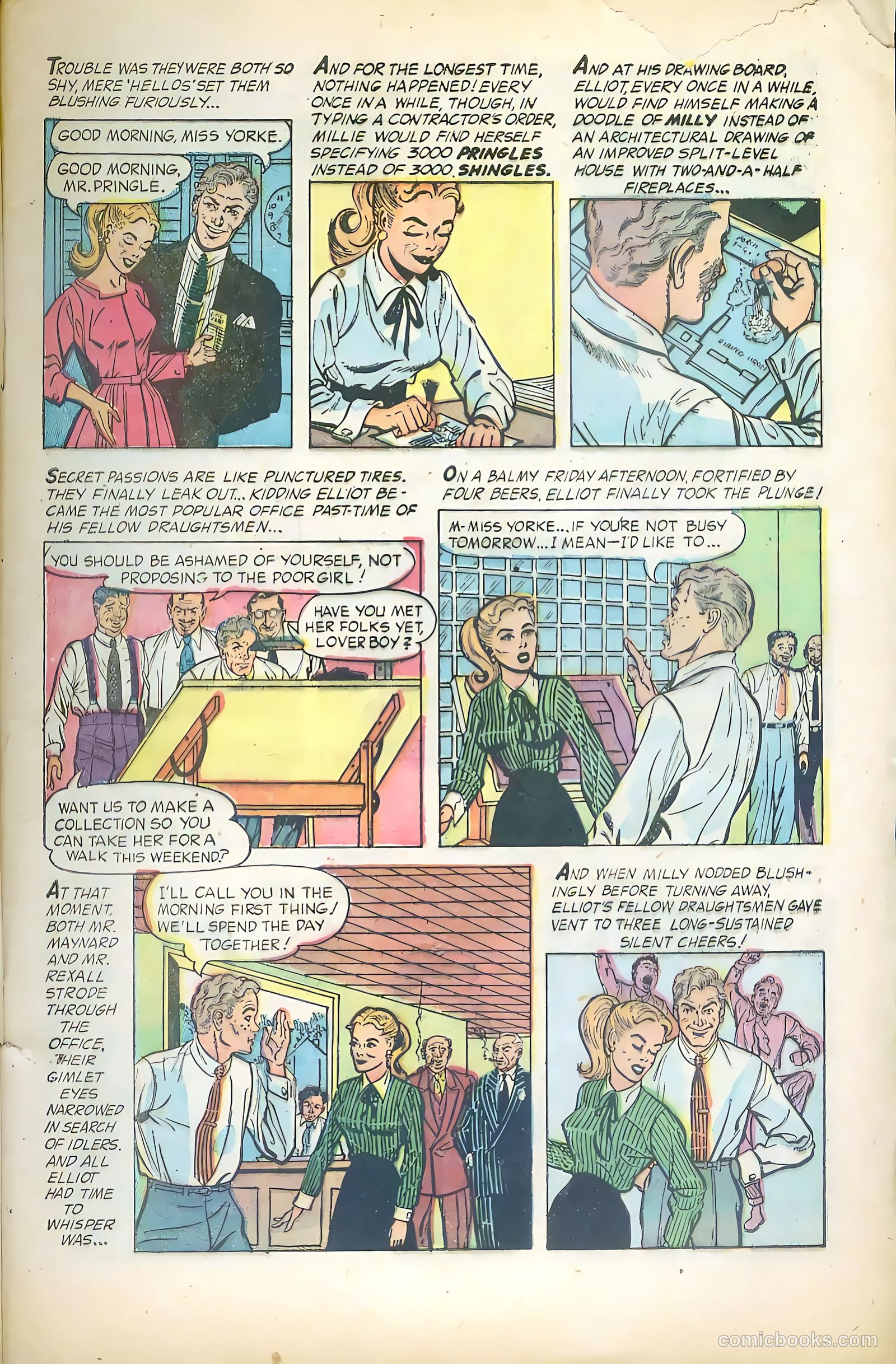 Great Lover Romances #16 (1954) — page 5 of 36