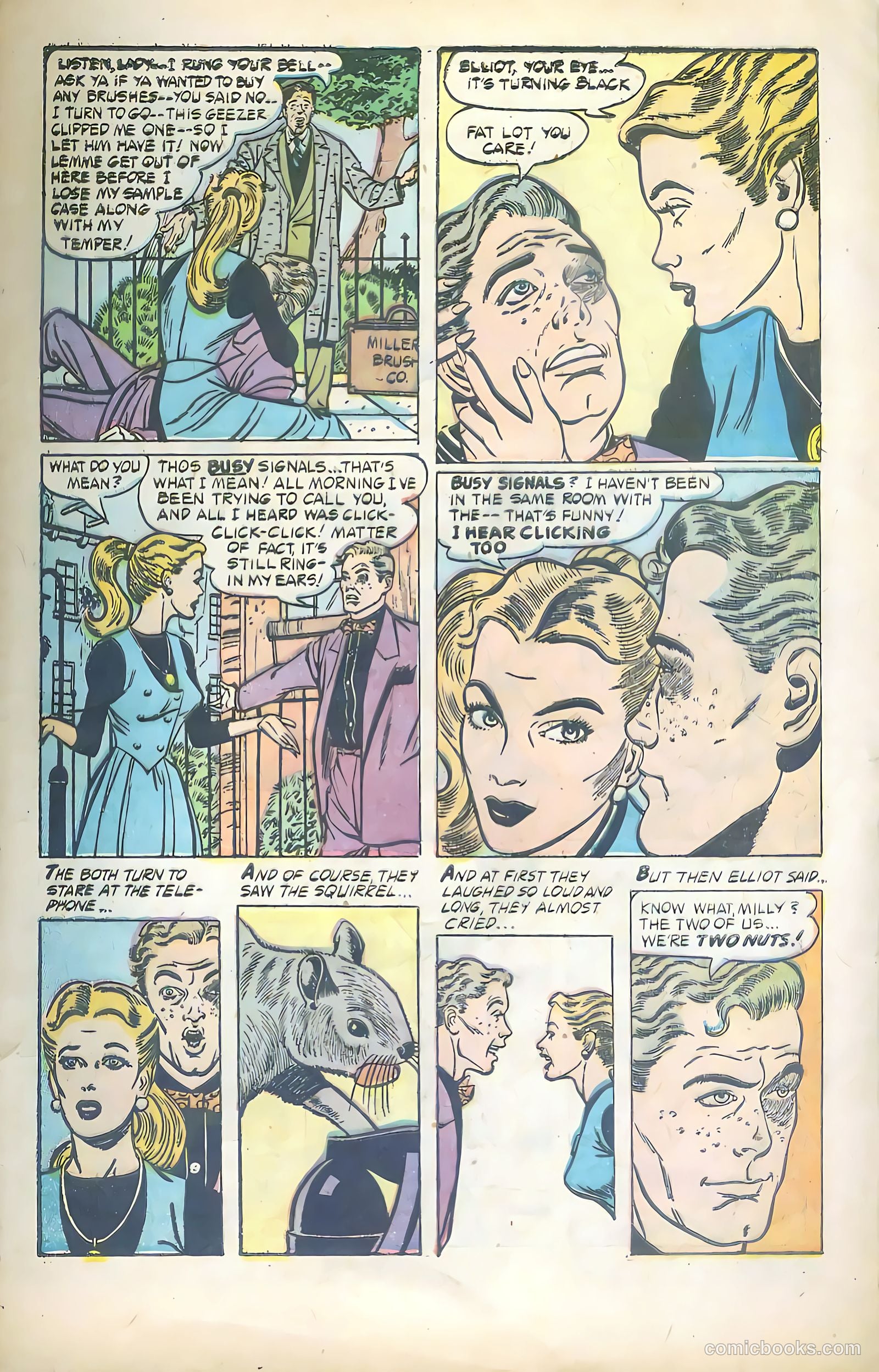 Great Lover Romances #16 (1954) — page 9 of 36