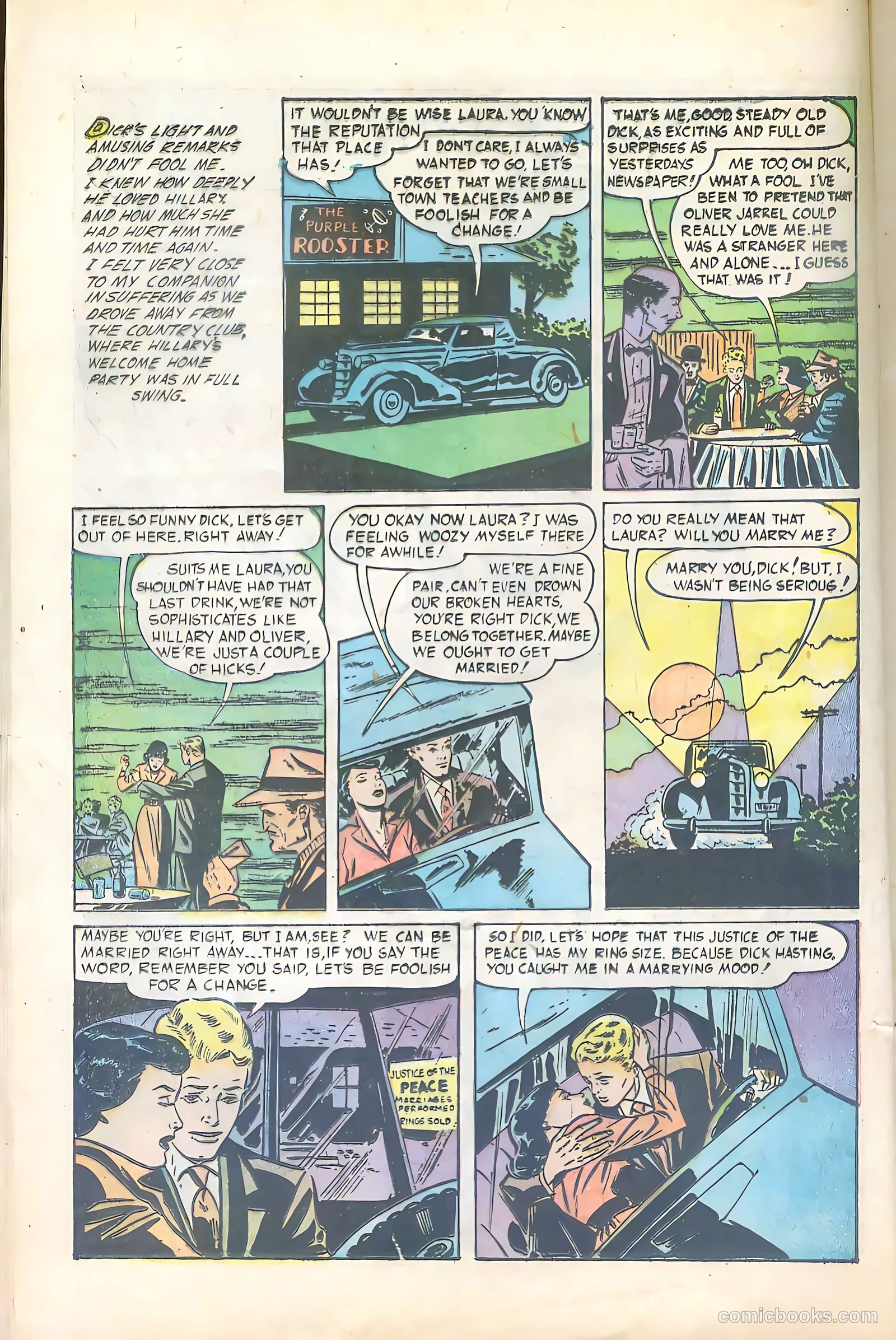 Great Lover Romances #16 (1954) — page 12 of 36