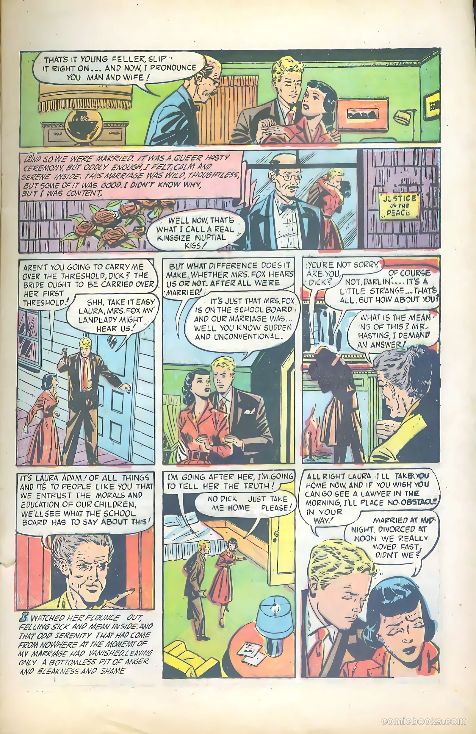 Great Lover Romances #16 (1954) — page 13 of 36