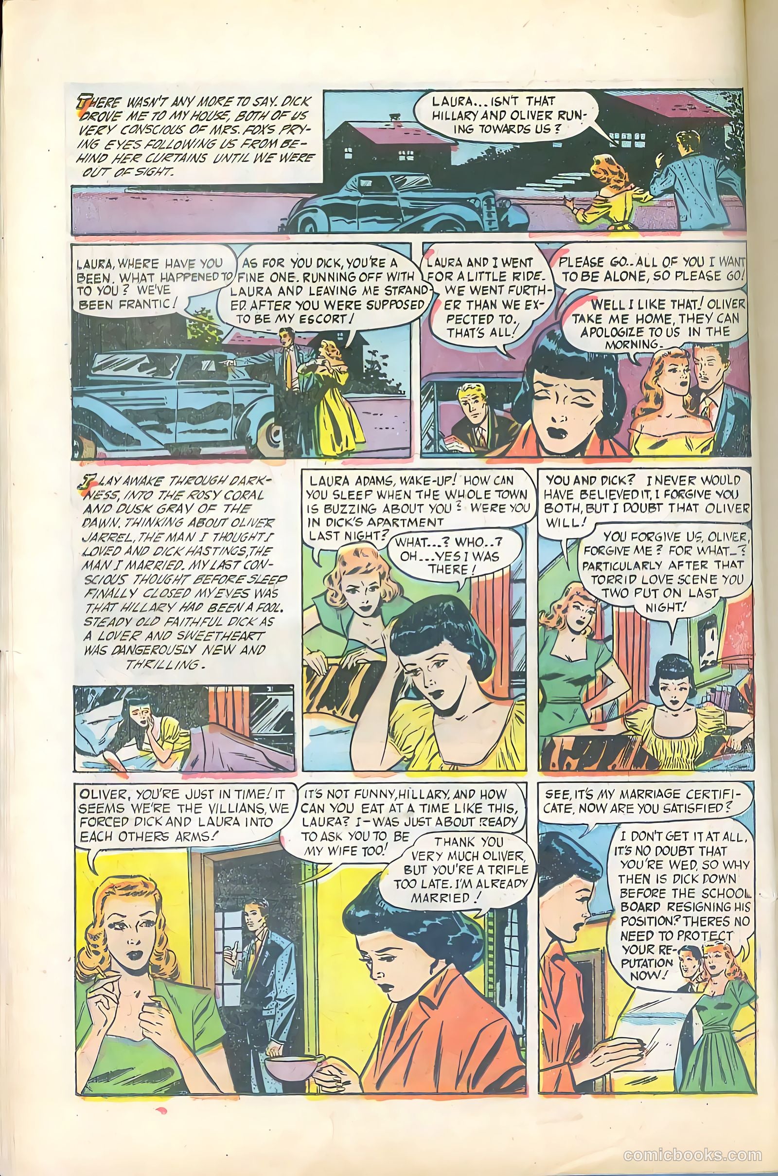 Great Lover Romances #16 (1954) — page 14 of 36