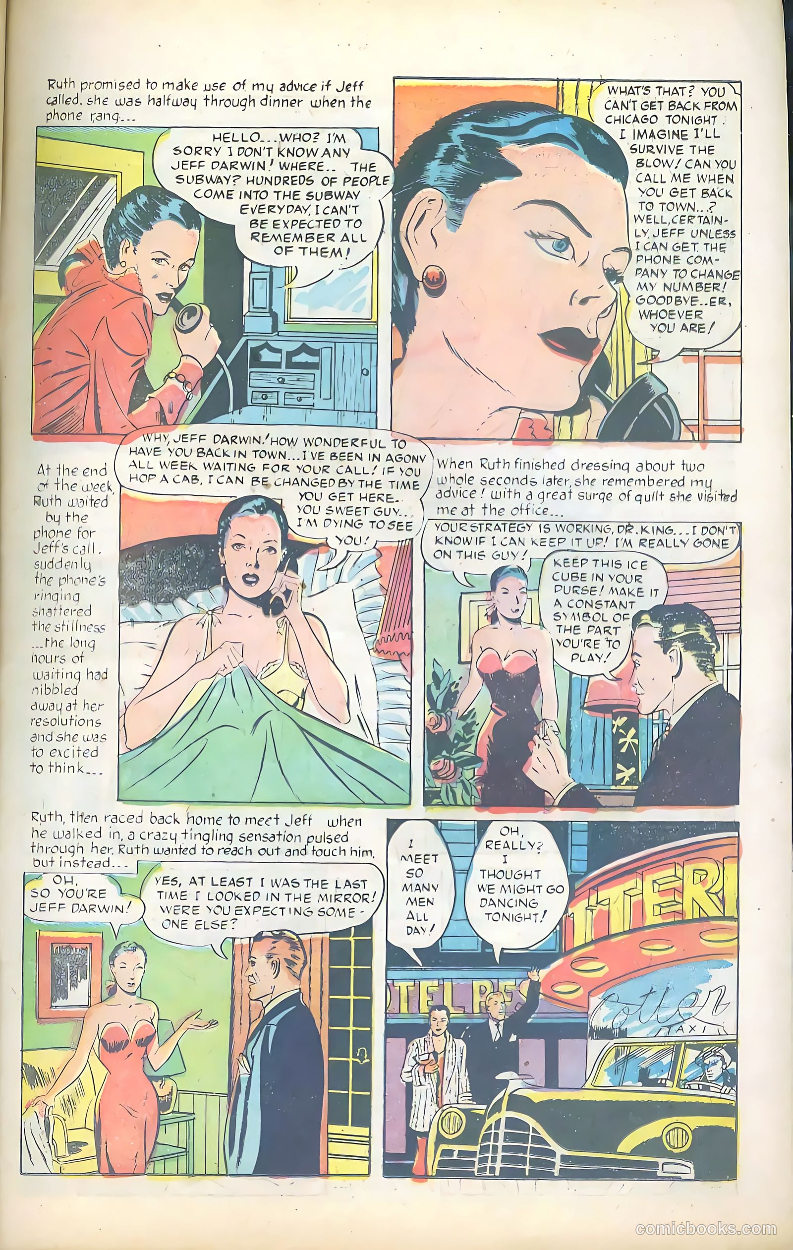 Great Lover Romances #16 (1954) — page 23 of 36