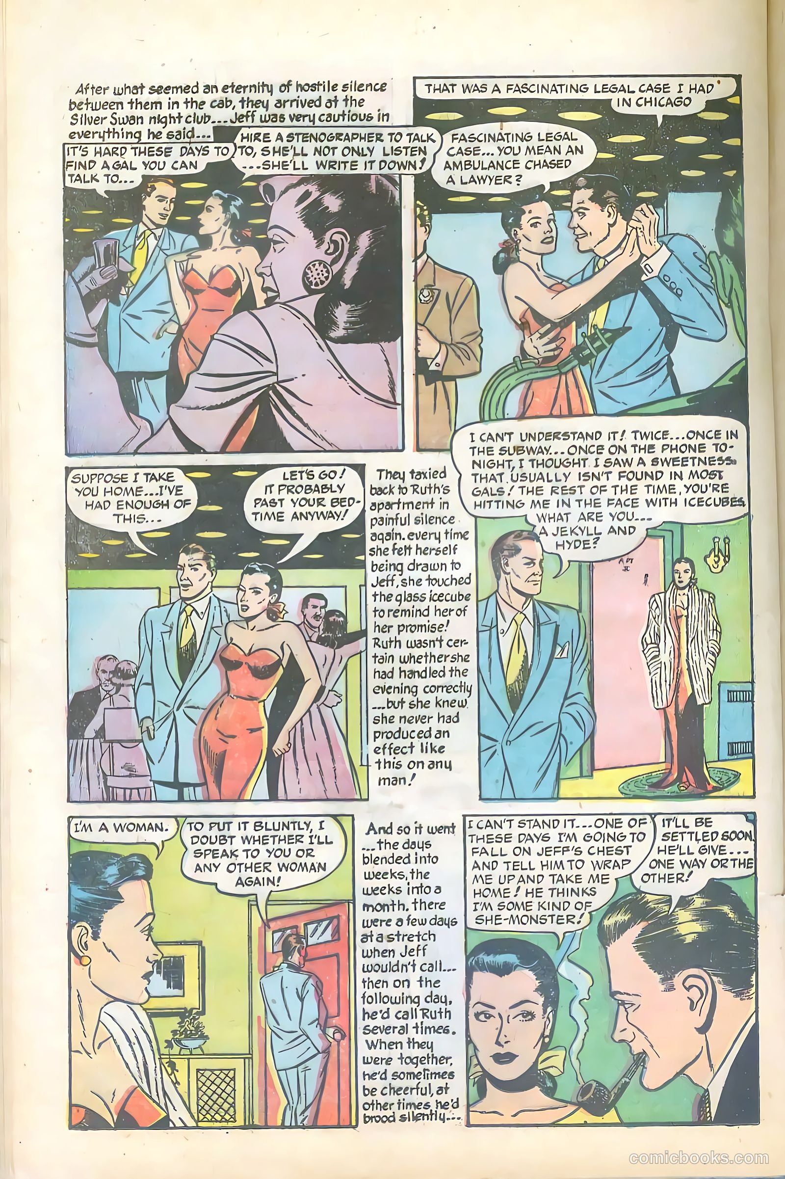 Great Lover Romances #16 (1954) — page 24 of 36