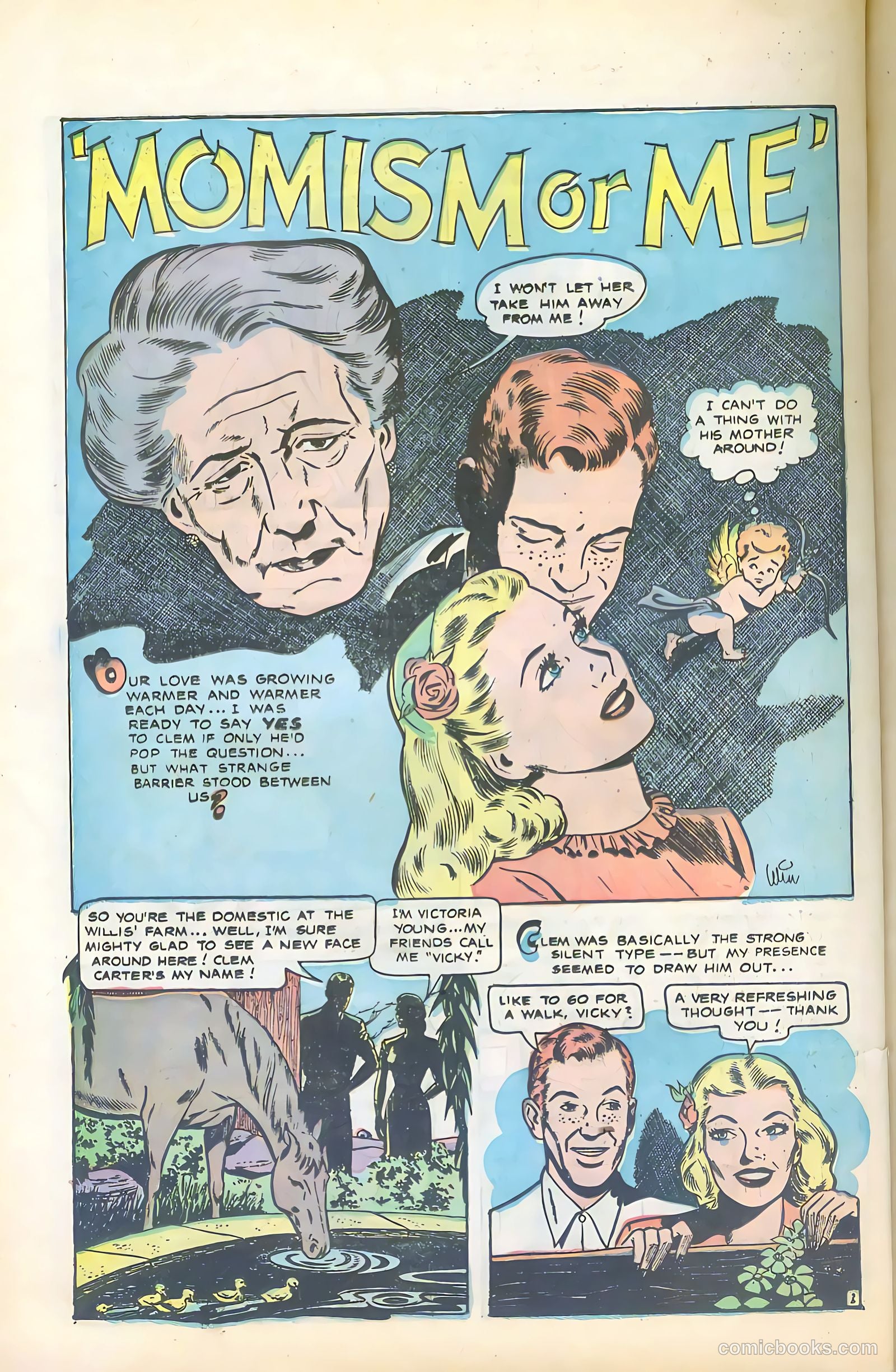 Great Lover Romances #16 (1954) — page 26 of 36