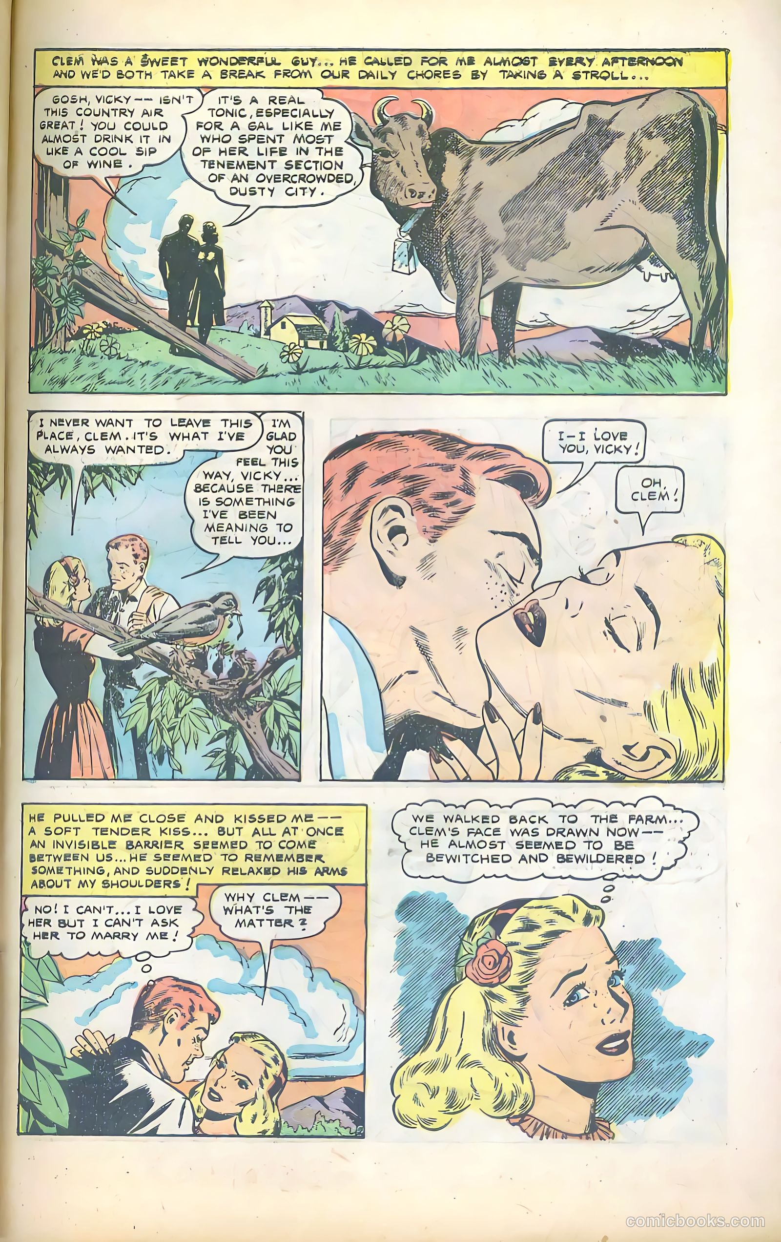 Great Lover Romances #16 (1954) — page 27 of 36