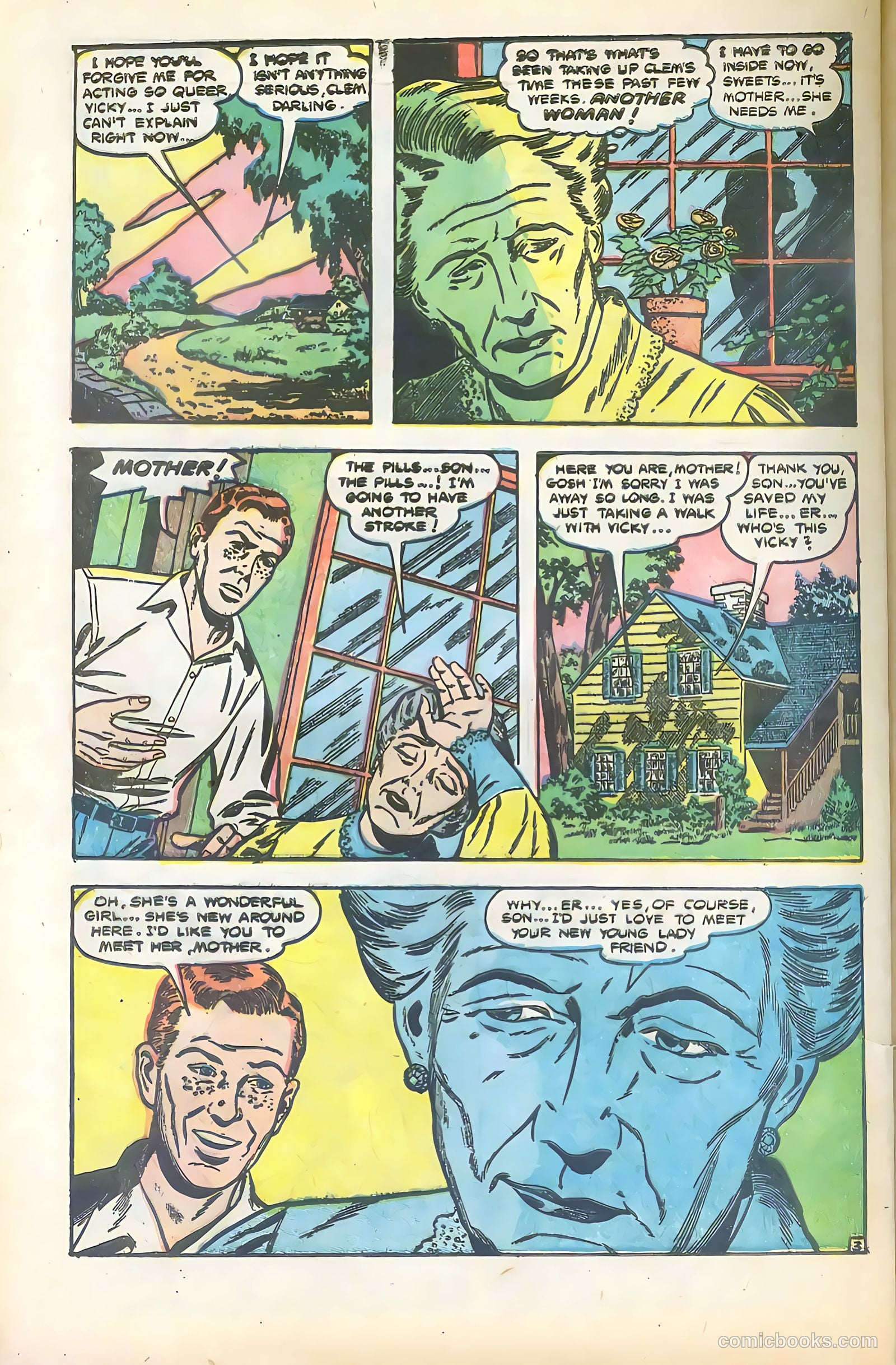 Great Lover Romances #16 (1954) — page 28 of 36