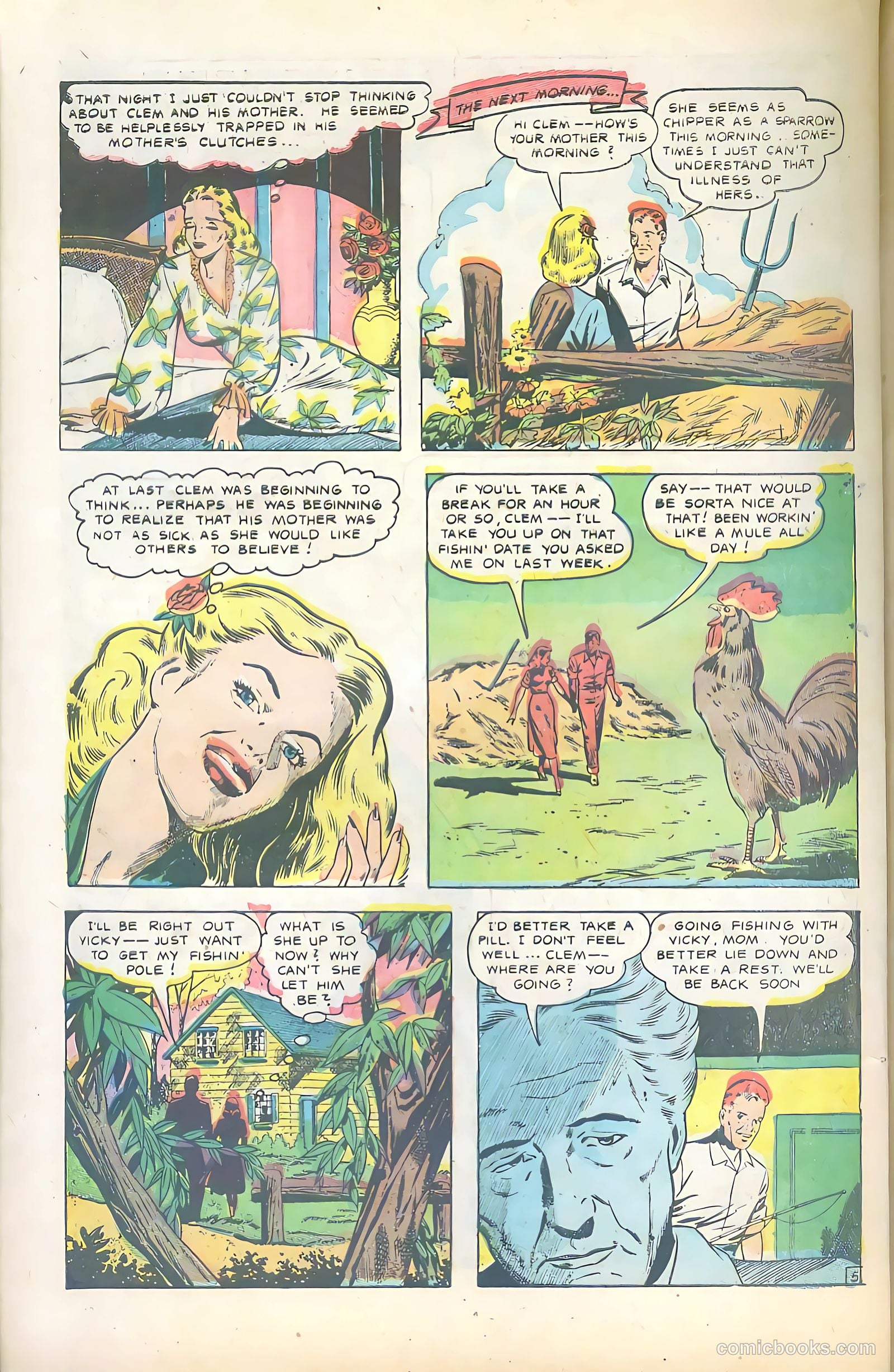 Great Lover Romances #16 (1954) — page 30 of 36