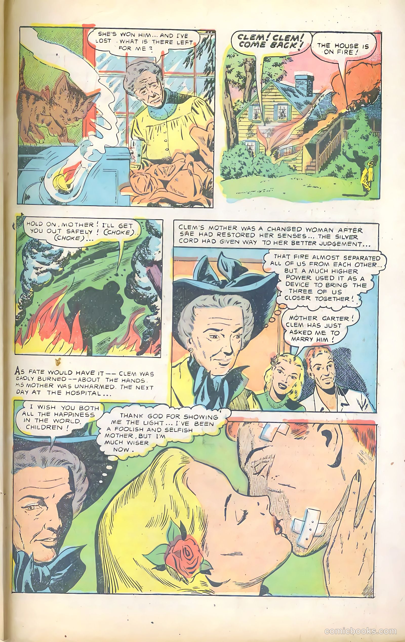 Great Lover Romances #16 (1954) — page 31 of 36