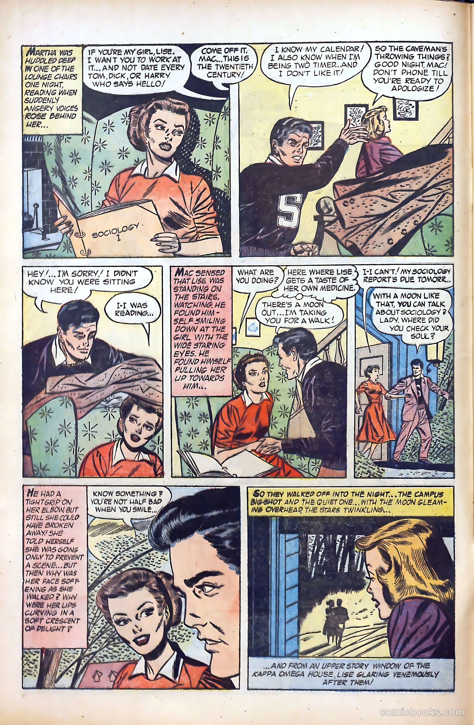 Great Lover Romances #17 (1954) — page 6 of 36