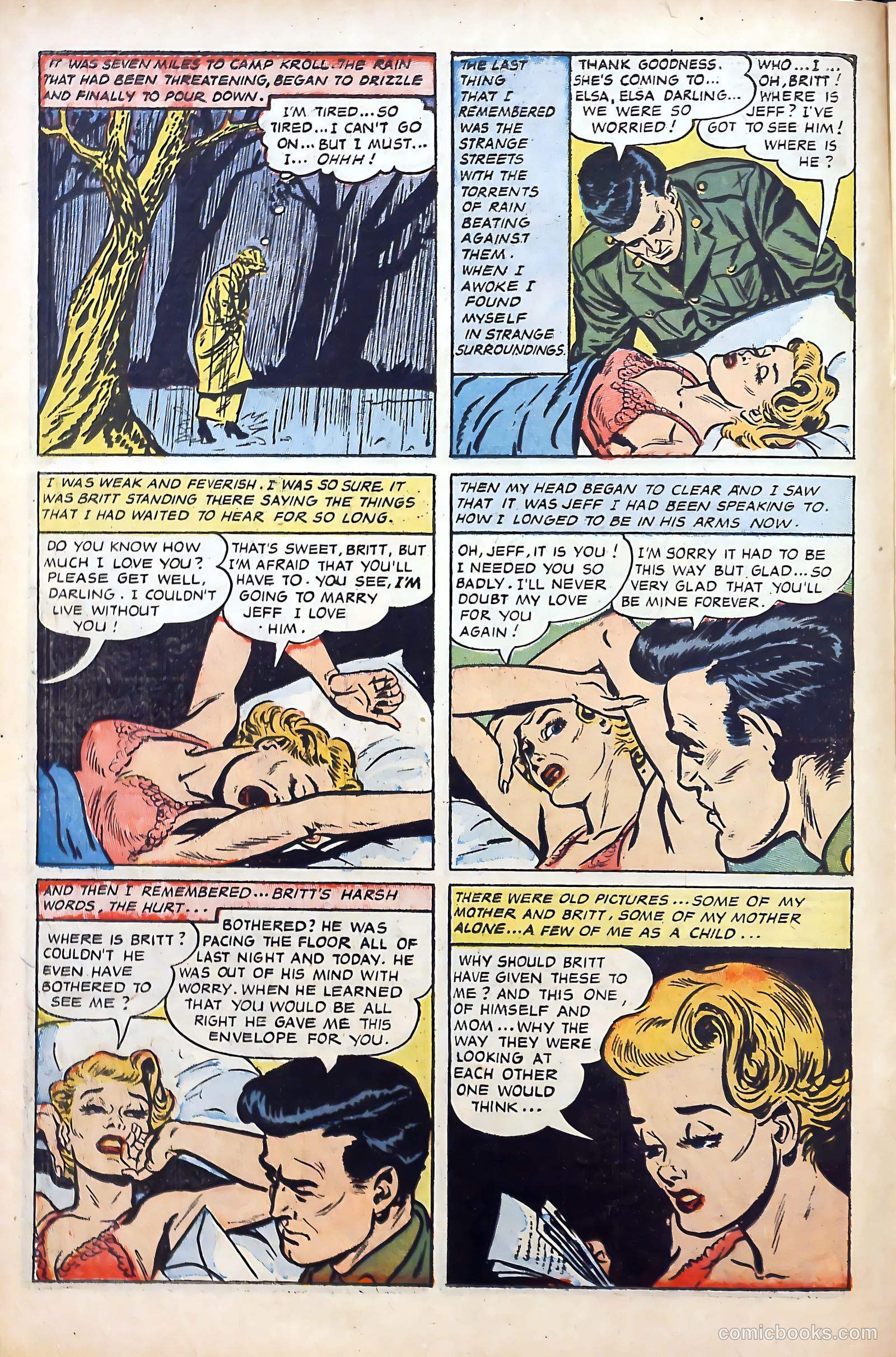 Great Lover Romances #17 (1954) — page 16 of 36