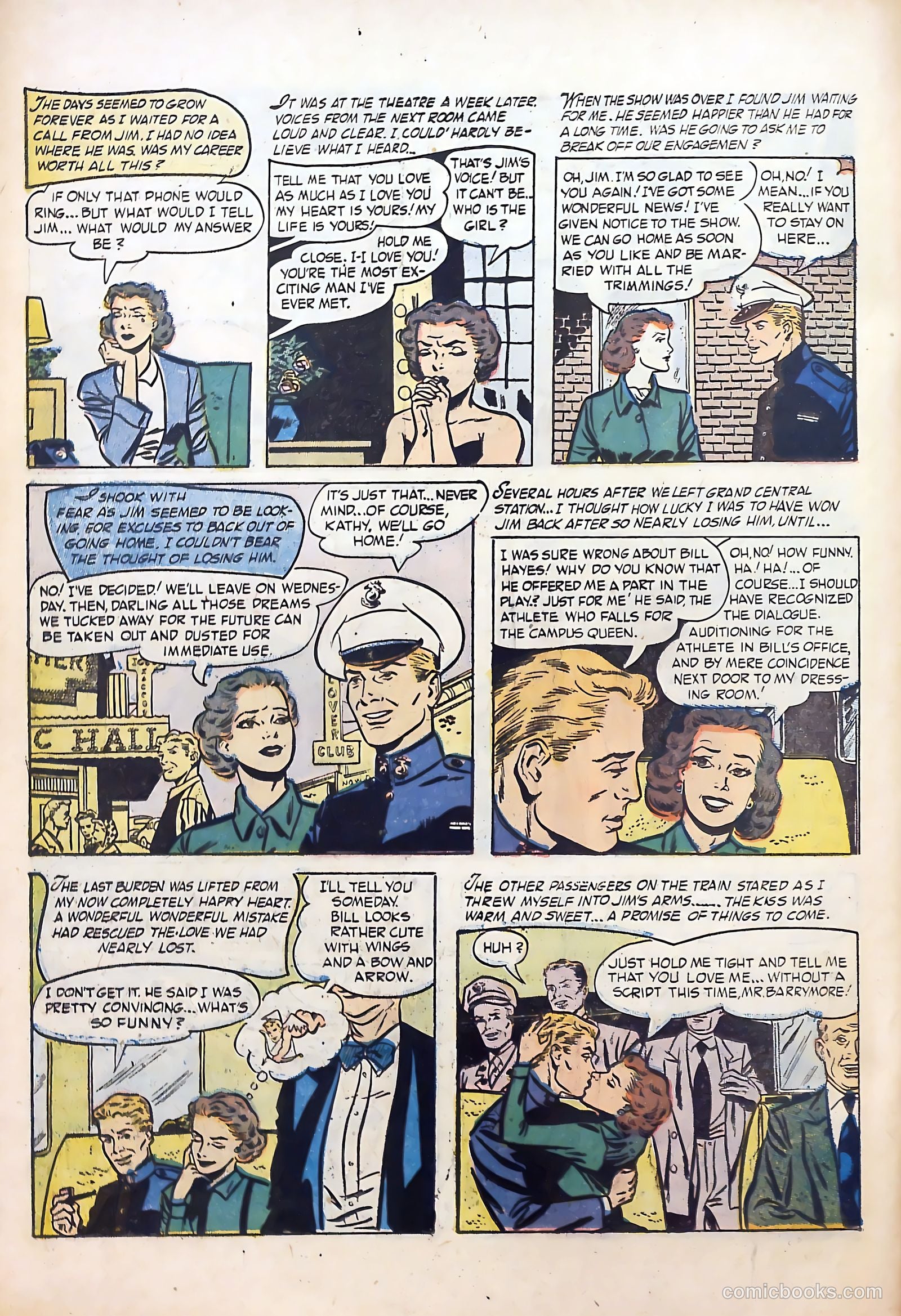 Great Lover Romances #17 (1954) — page 26 of 36