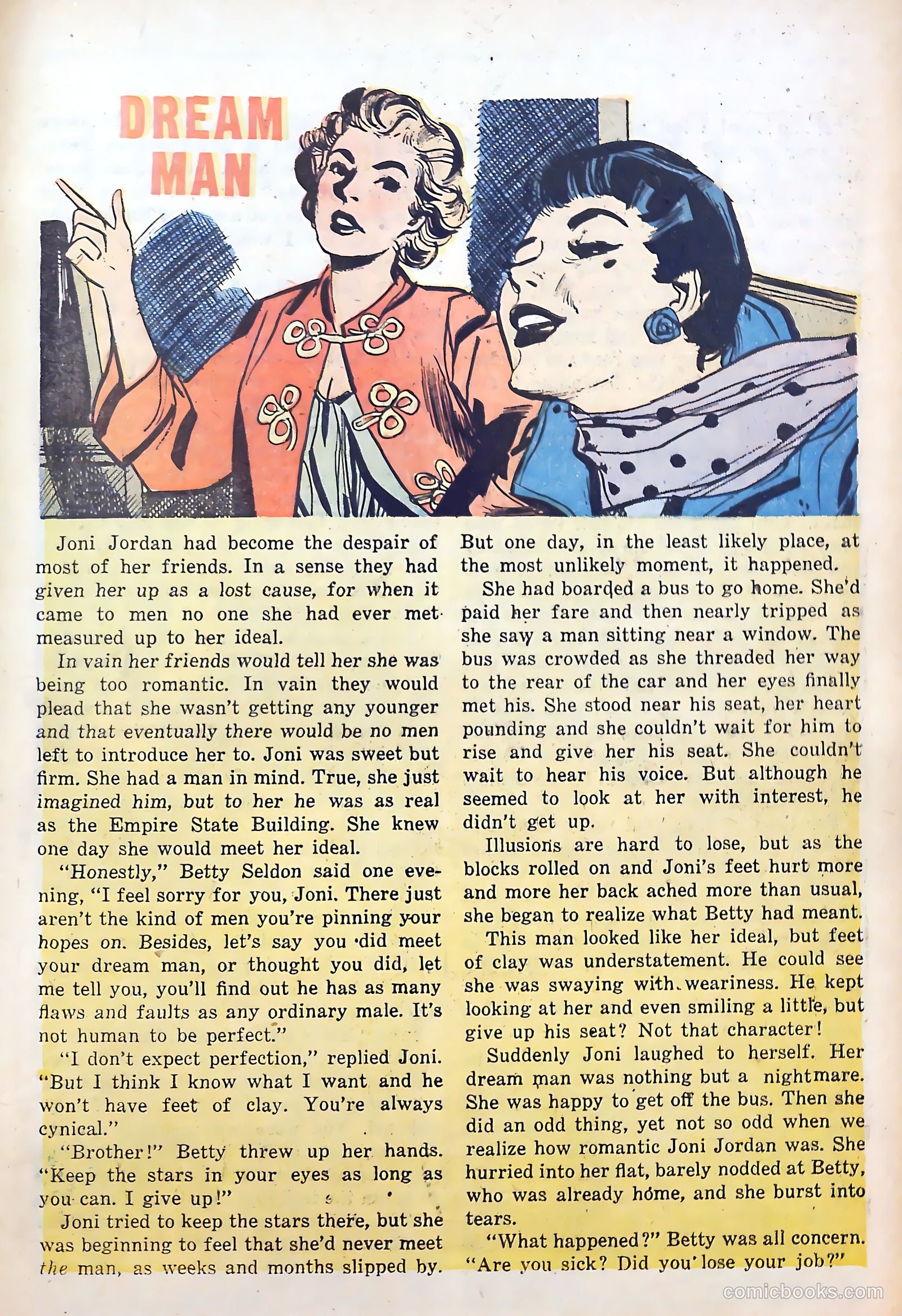 Great Lover Romances #17 (1954) — page 27 of 36