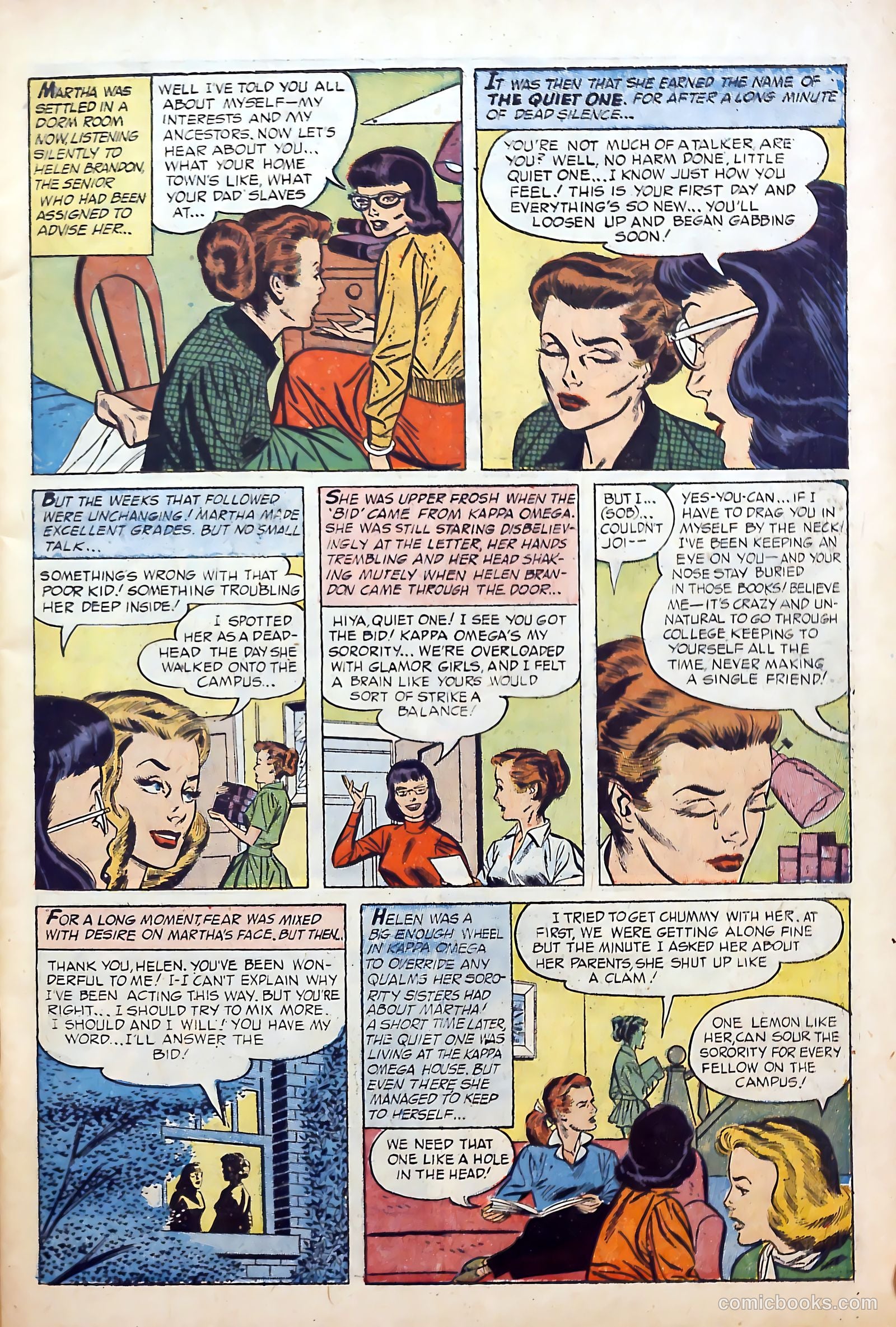 Great Lover Romances #17 (1954) — page 5 of 36