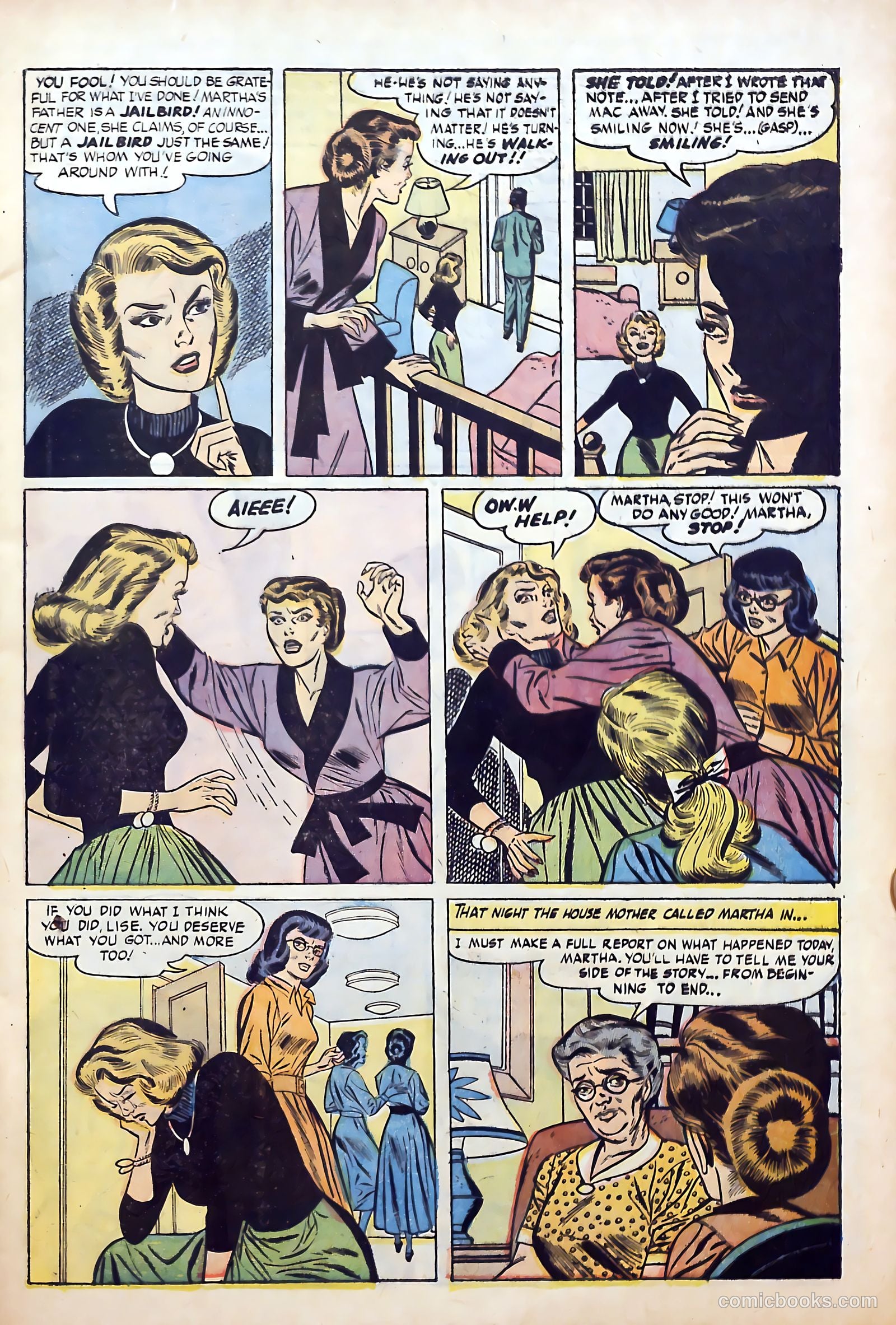 Great Lover Romances #17 (1954) — page 9 of 36