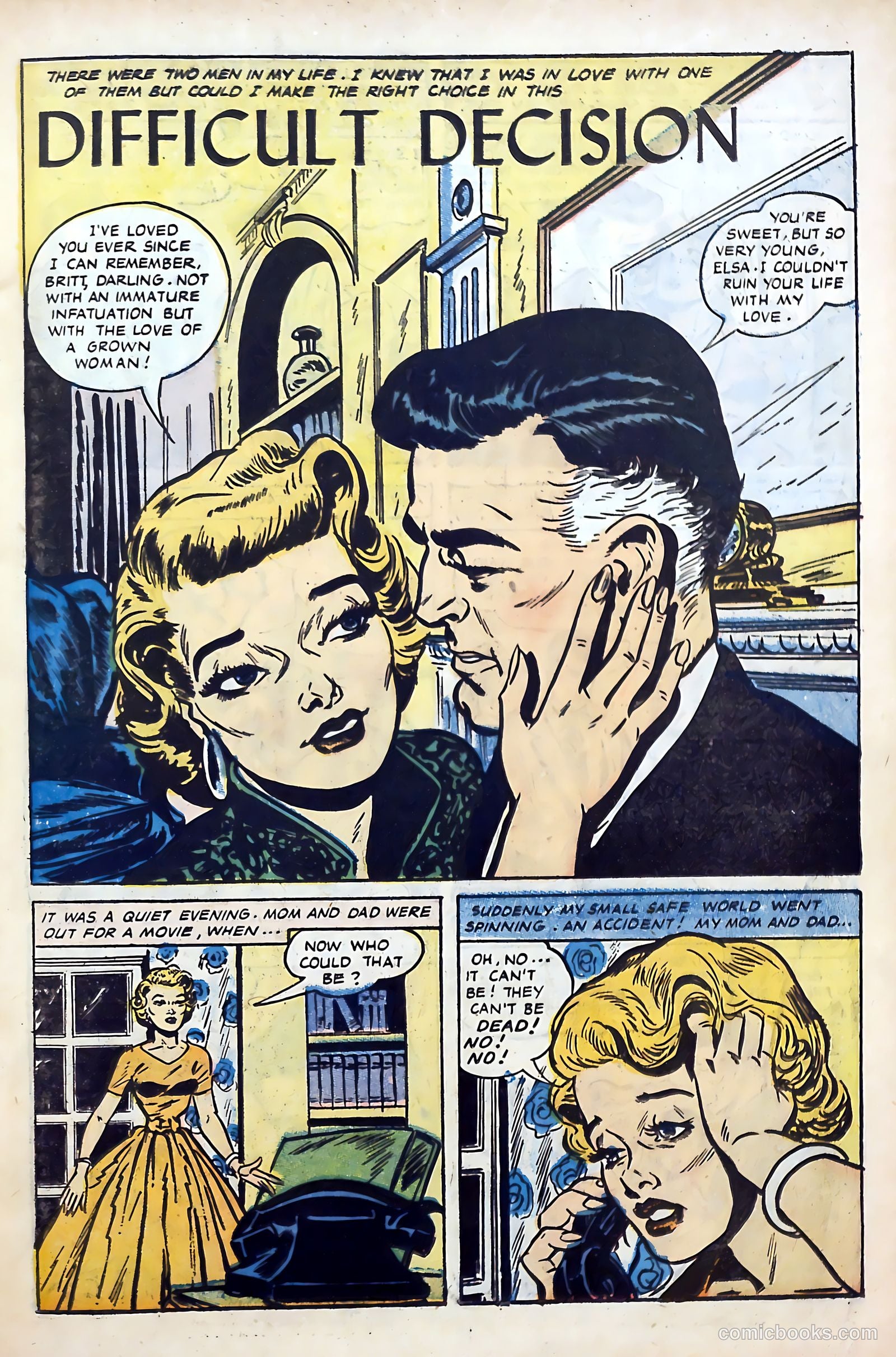Great Lover Romances #17 (1954) — page 11 of 36
