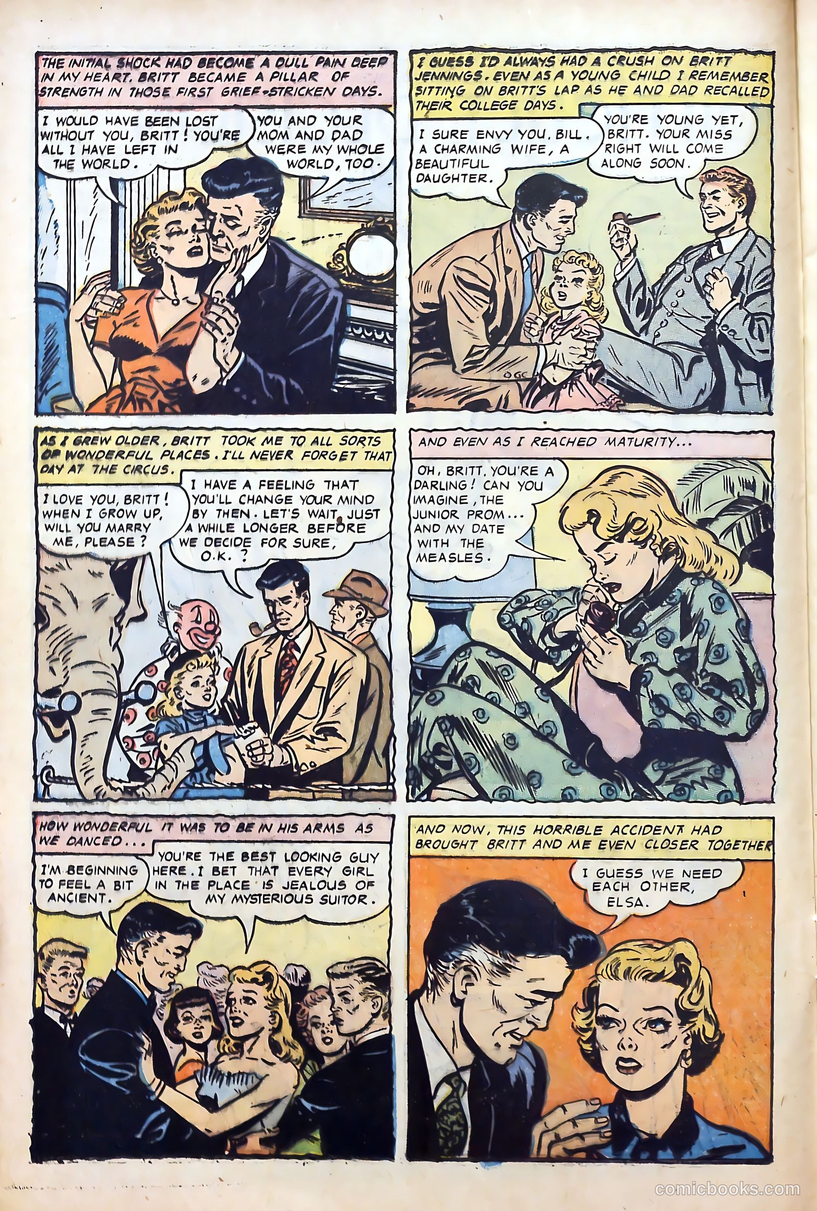 Great Lover Romances #17 (1954) — page 12 of 36