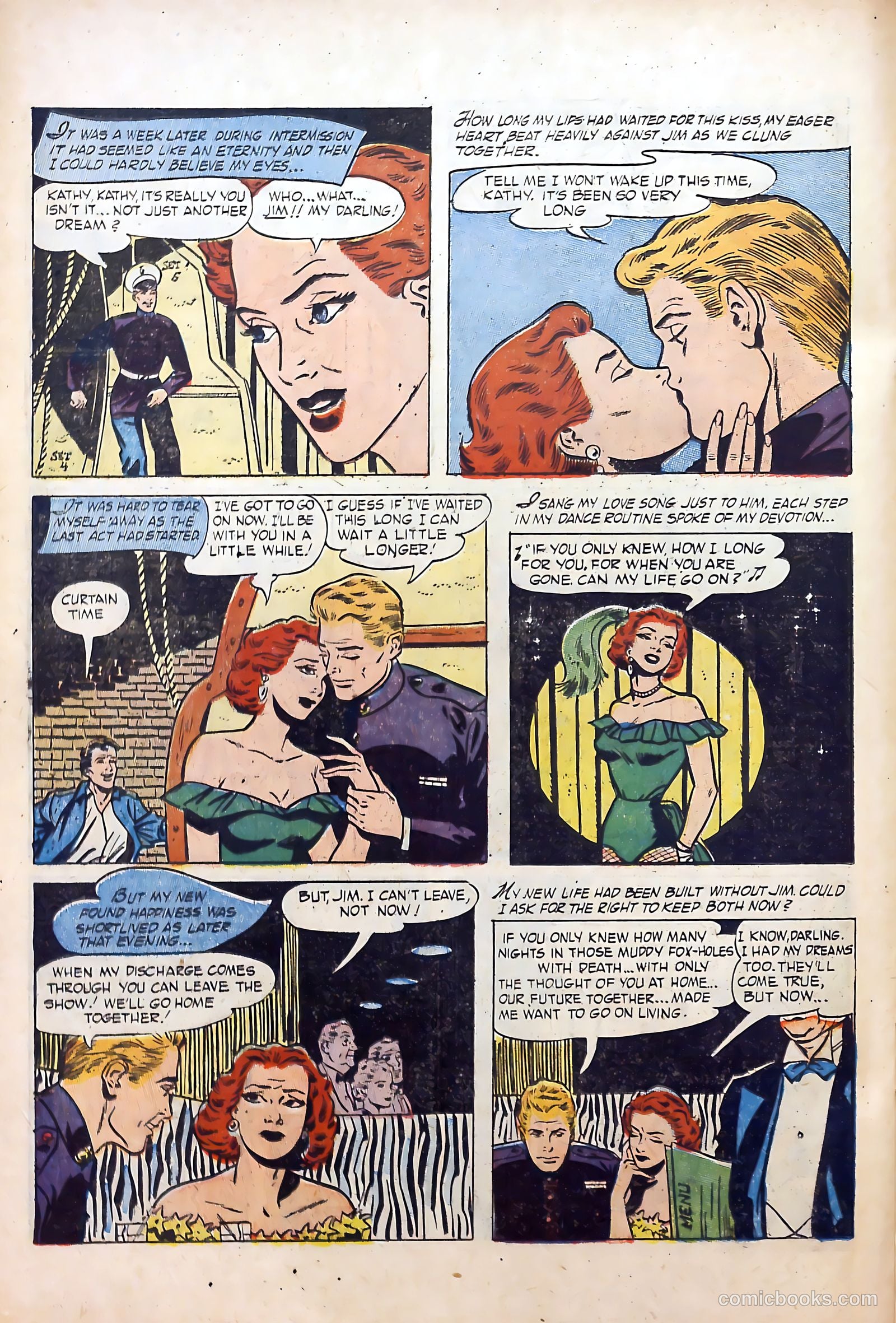 Great Lover Romances #17 (1954) — page 24 of 36