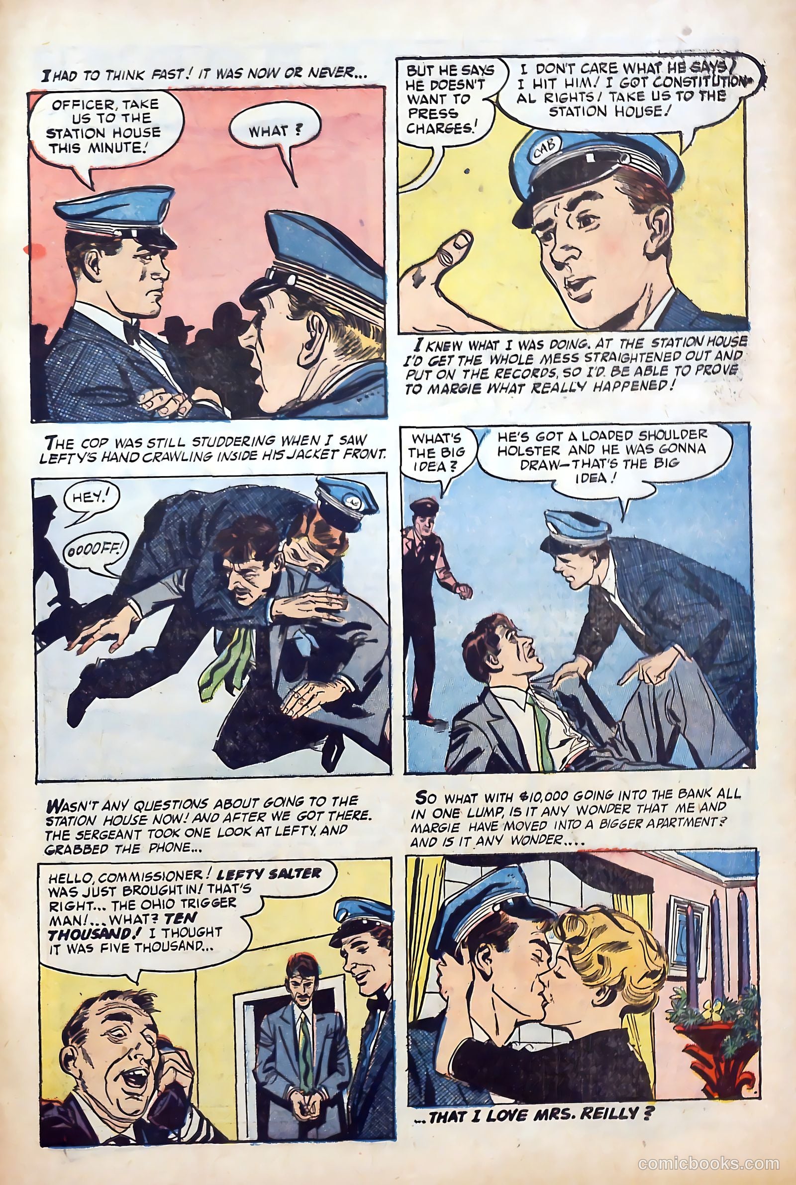Great Lover Romances #17 (1954) — page 33 of 36