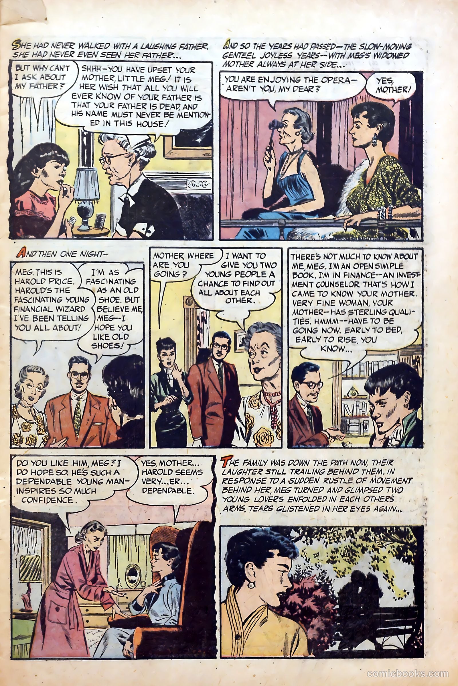 Great Lover Romances #18 (1954) — page 5 of 36