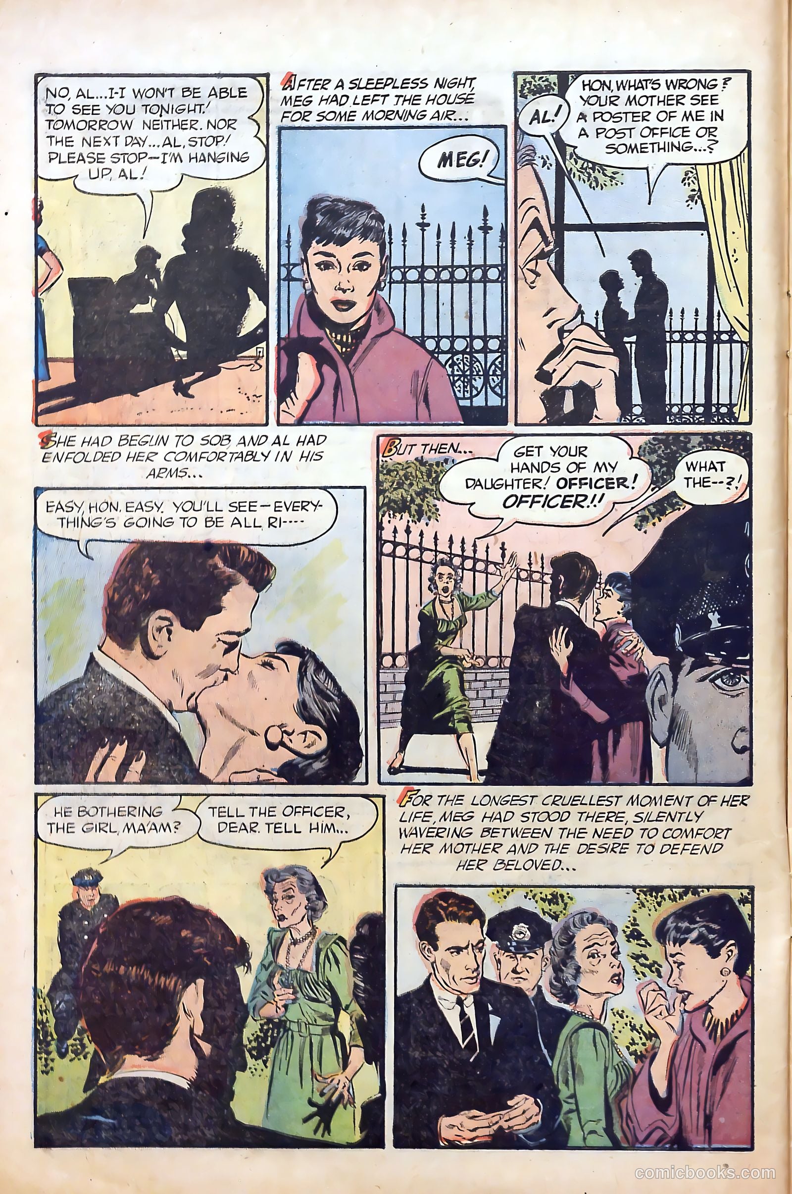Great Lover Romances #18 (1954) — page 8 of 36