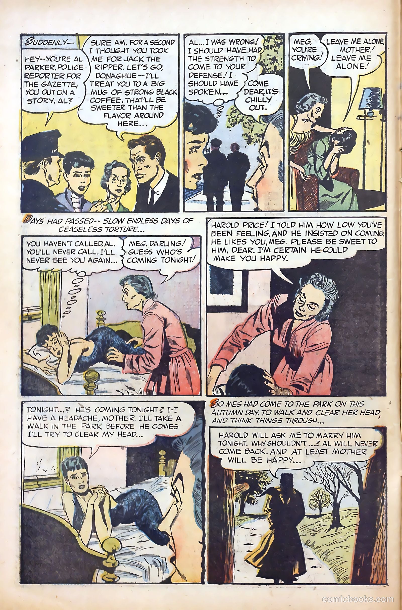 Great Lover Romances #18 (1954) — page 10 of 36