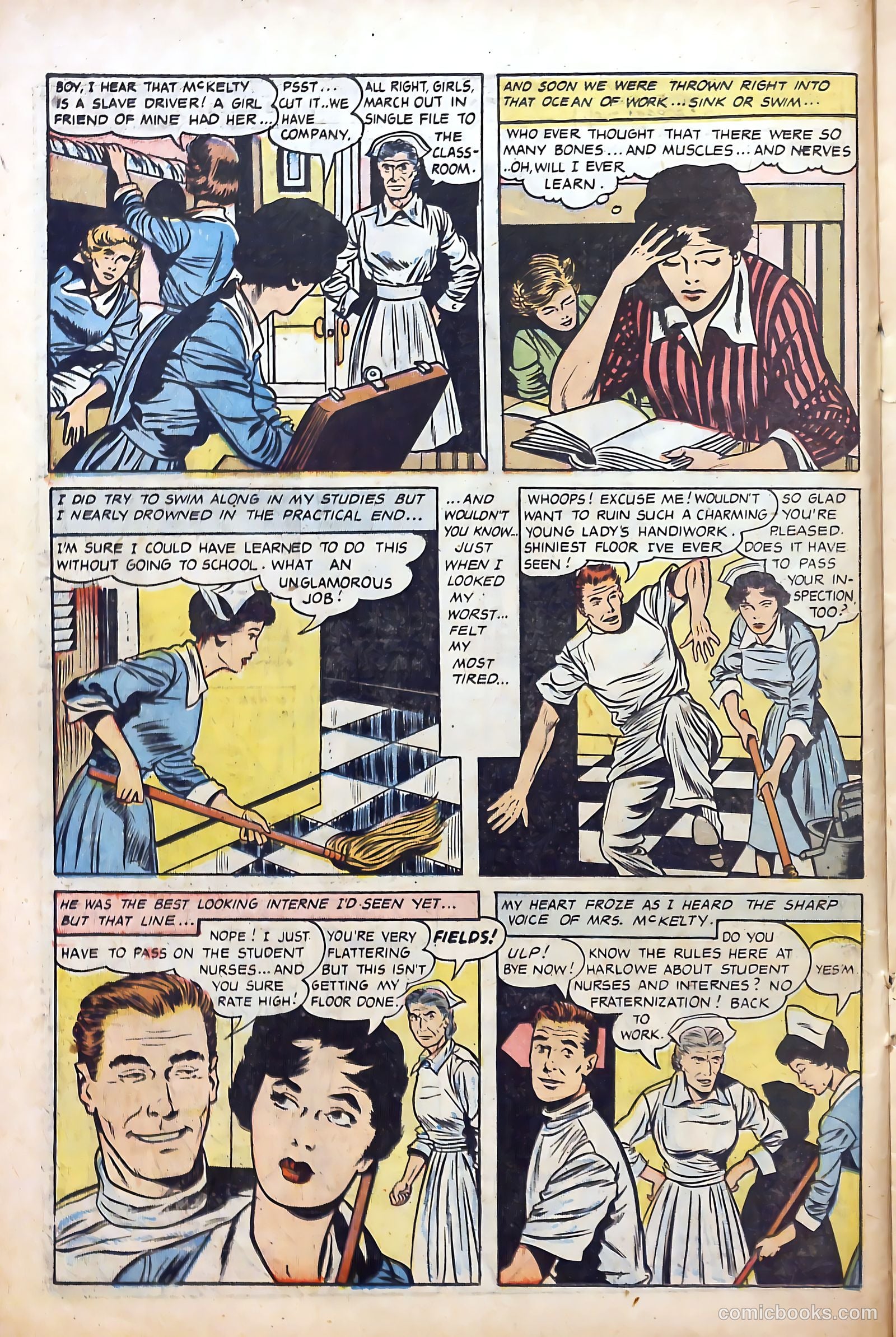 Great Lover Romances #18 (1954) — page 16 of 36