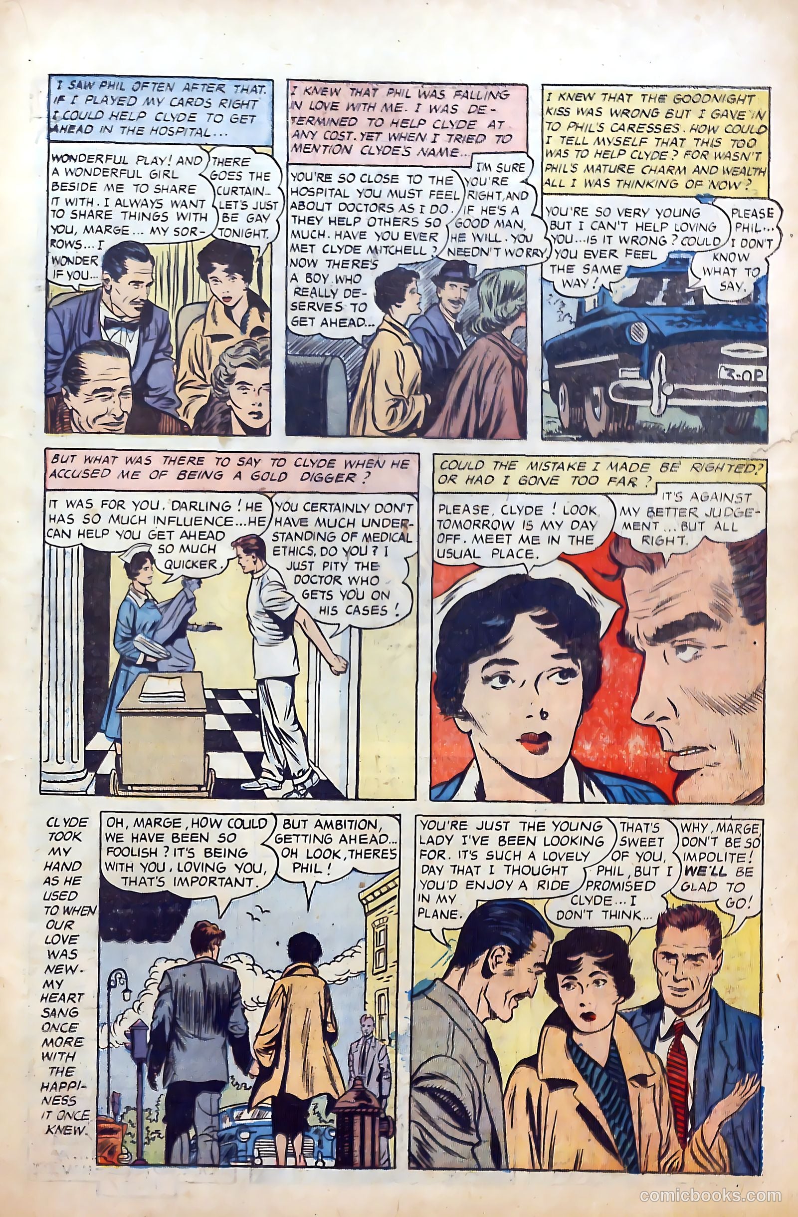 Great Lover Romances #18 (1954) — page 21 of 36