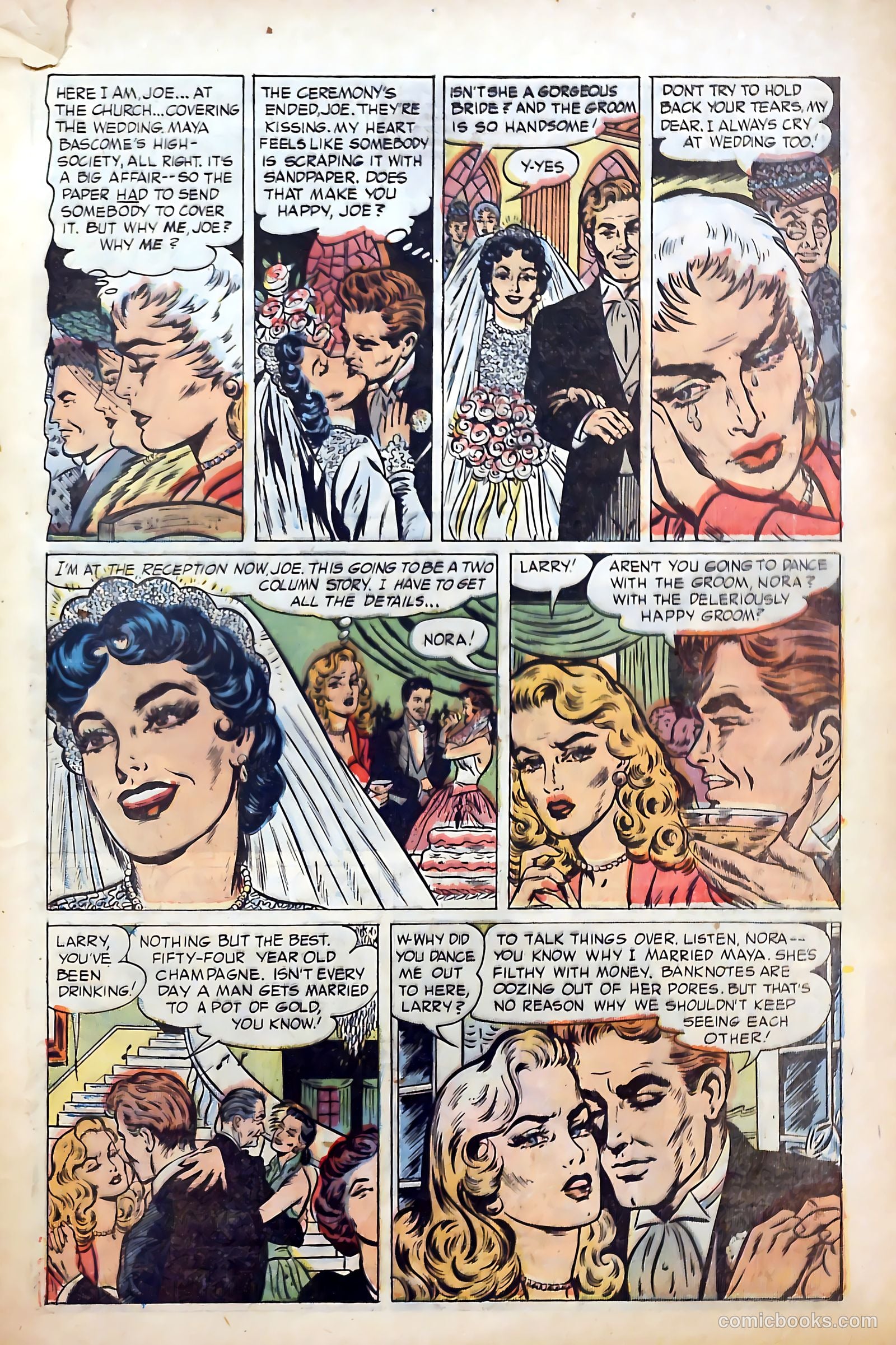 Great Lover Romances #18 (1954) — page 31 of 36