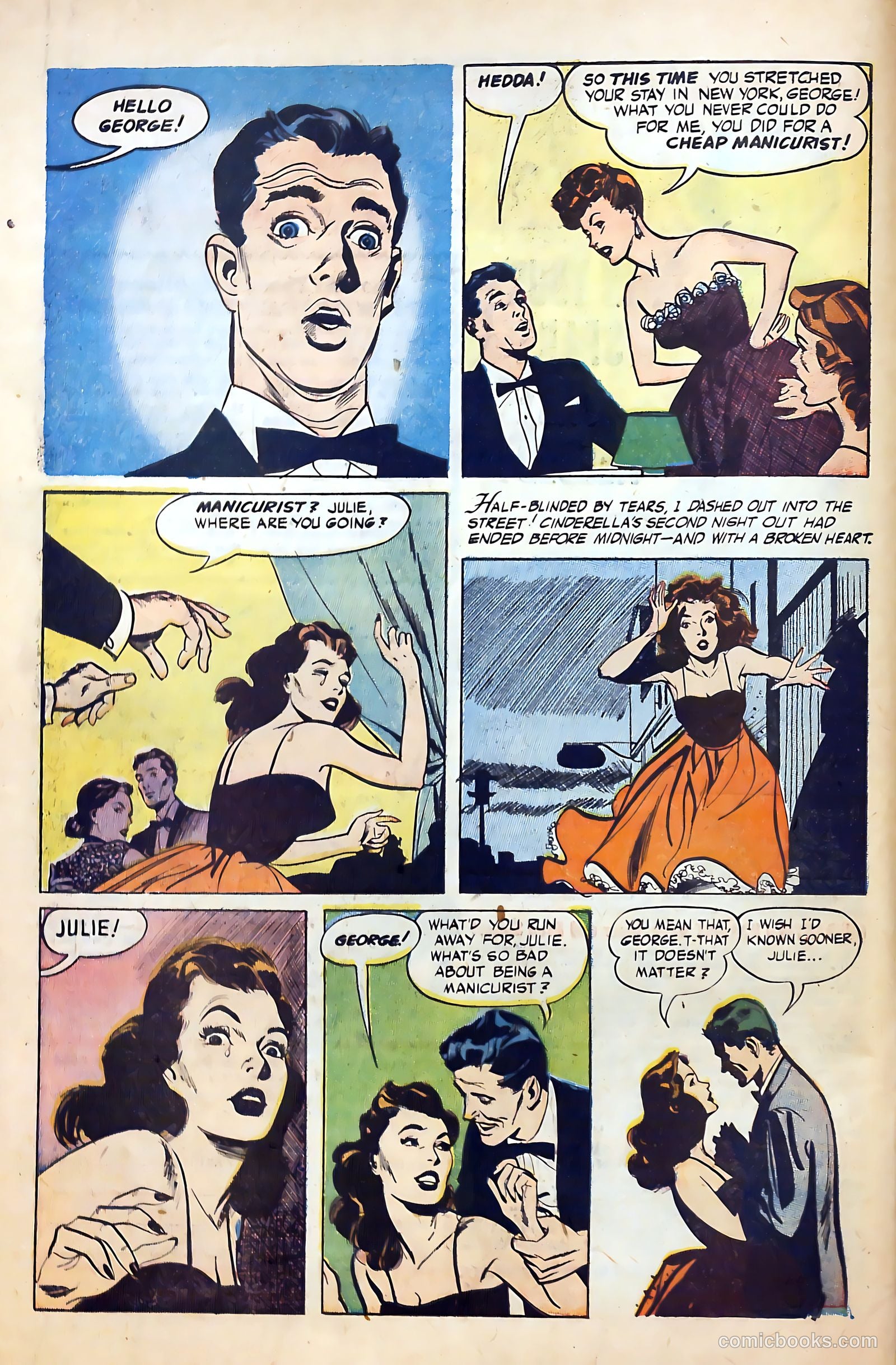 Great Lover Romances #19 (1954) — page 10 of 36