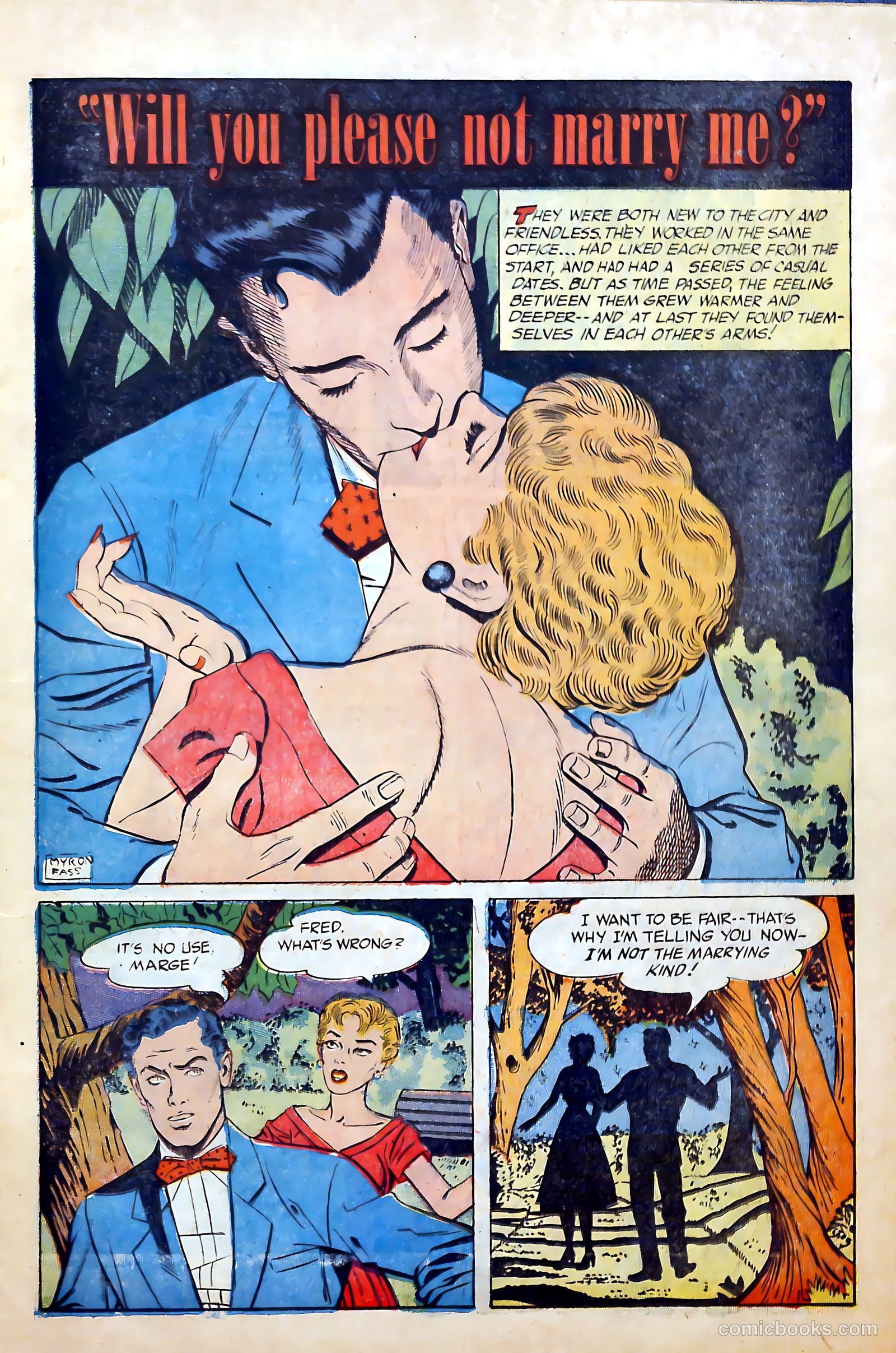 Great Lover Romances #19 (1954) — page 13 of 36