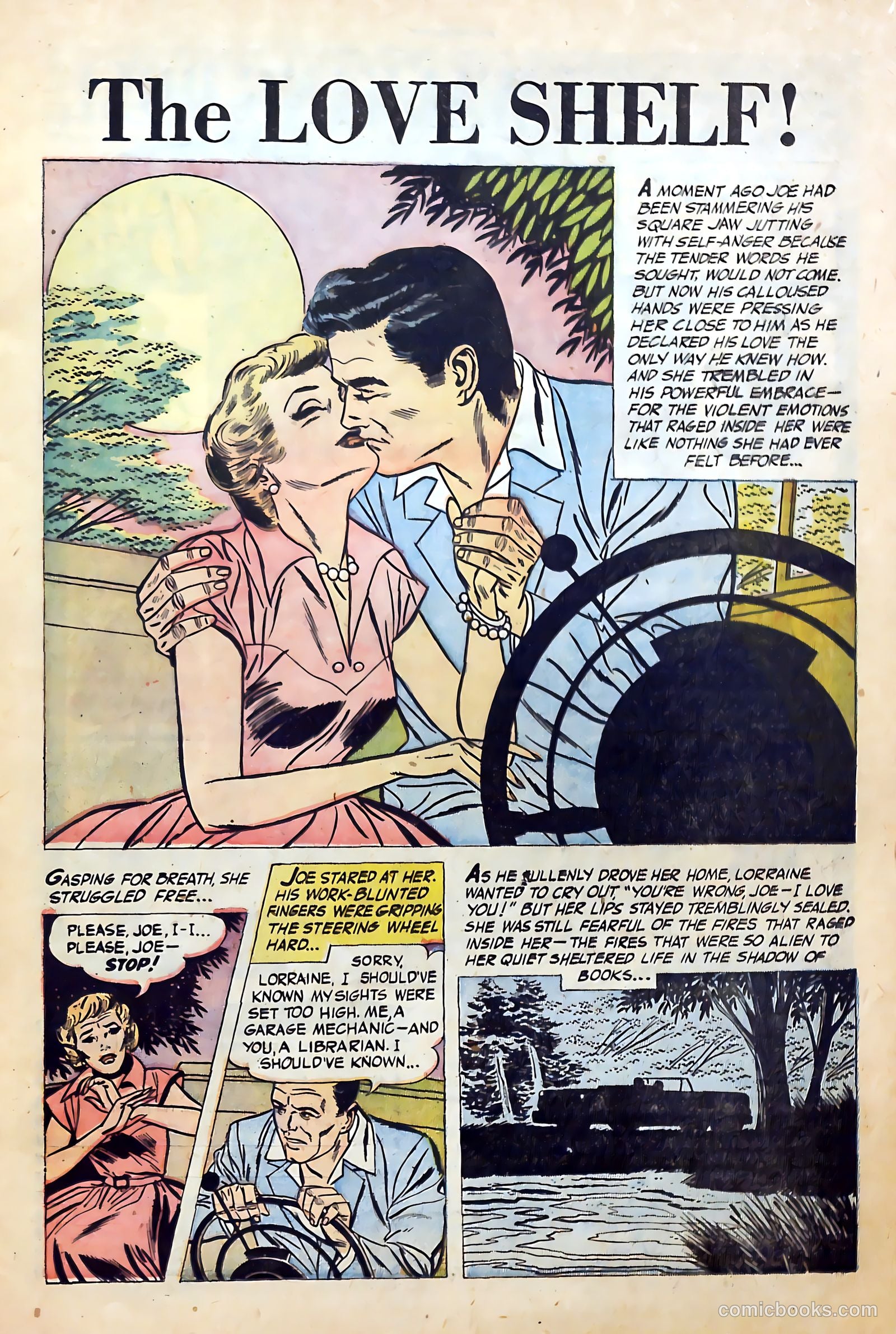Great Lover Romances #19 (1954) — page 17 of 36