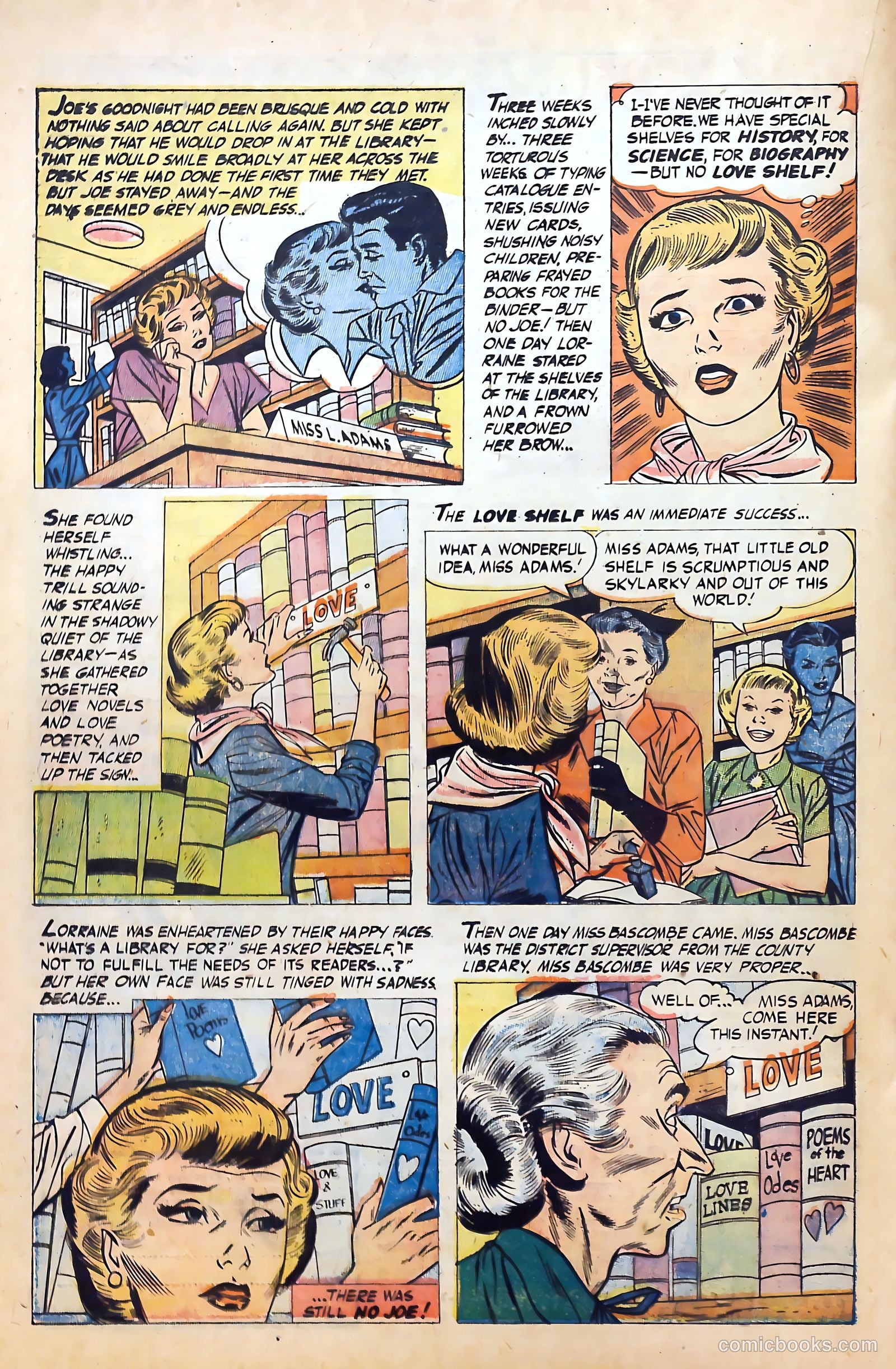 Great Lover Romances #19 (1954) — page 20 of 36