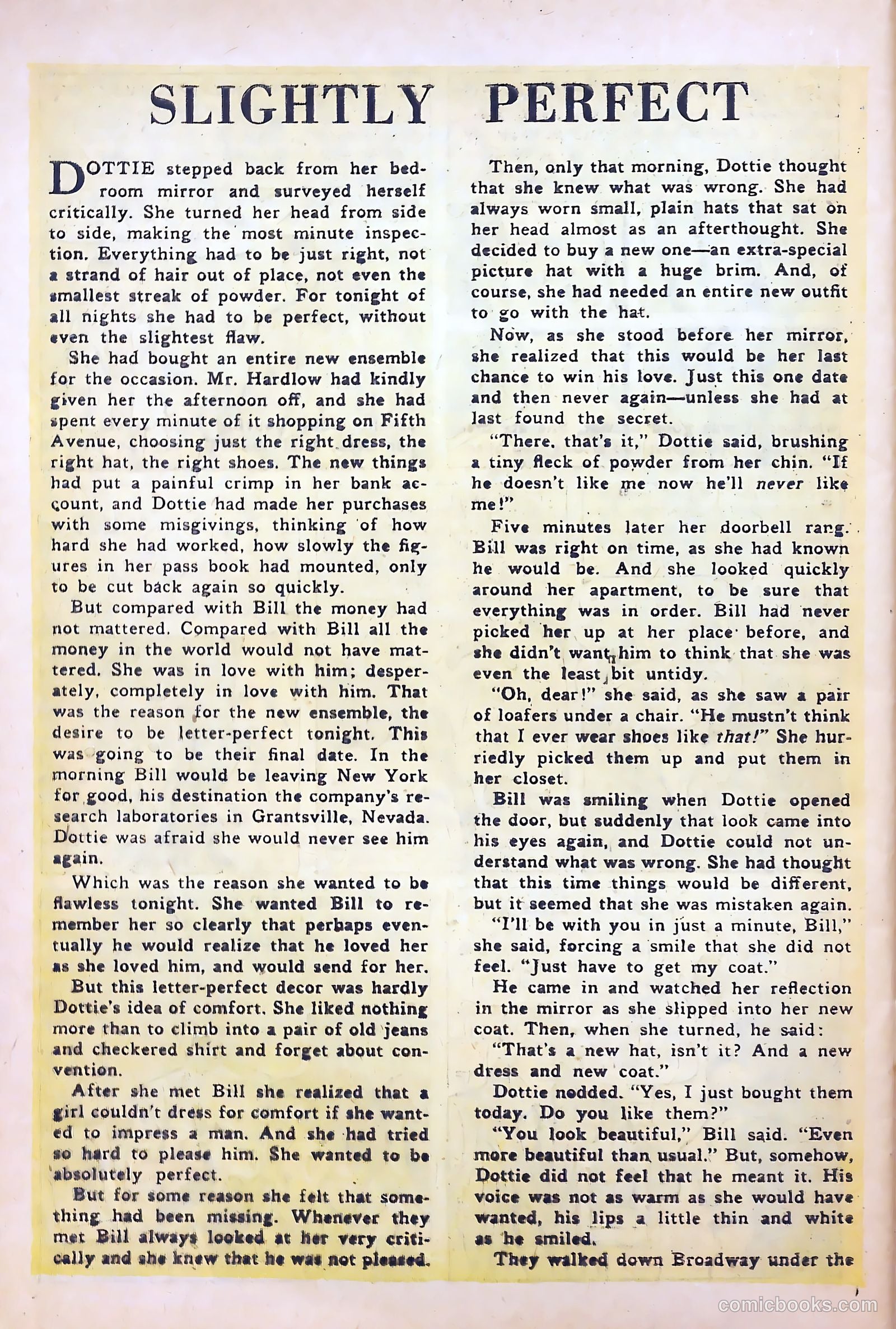 Great Lover Romances #19 (1954) — page 30 of 36