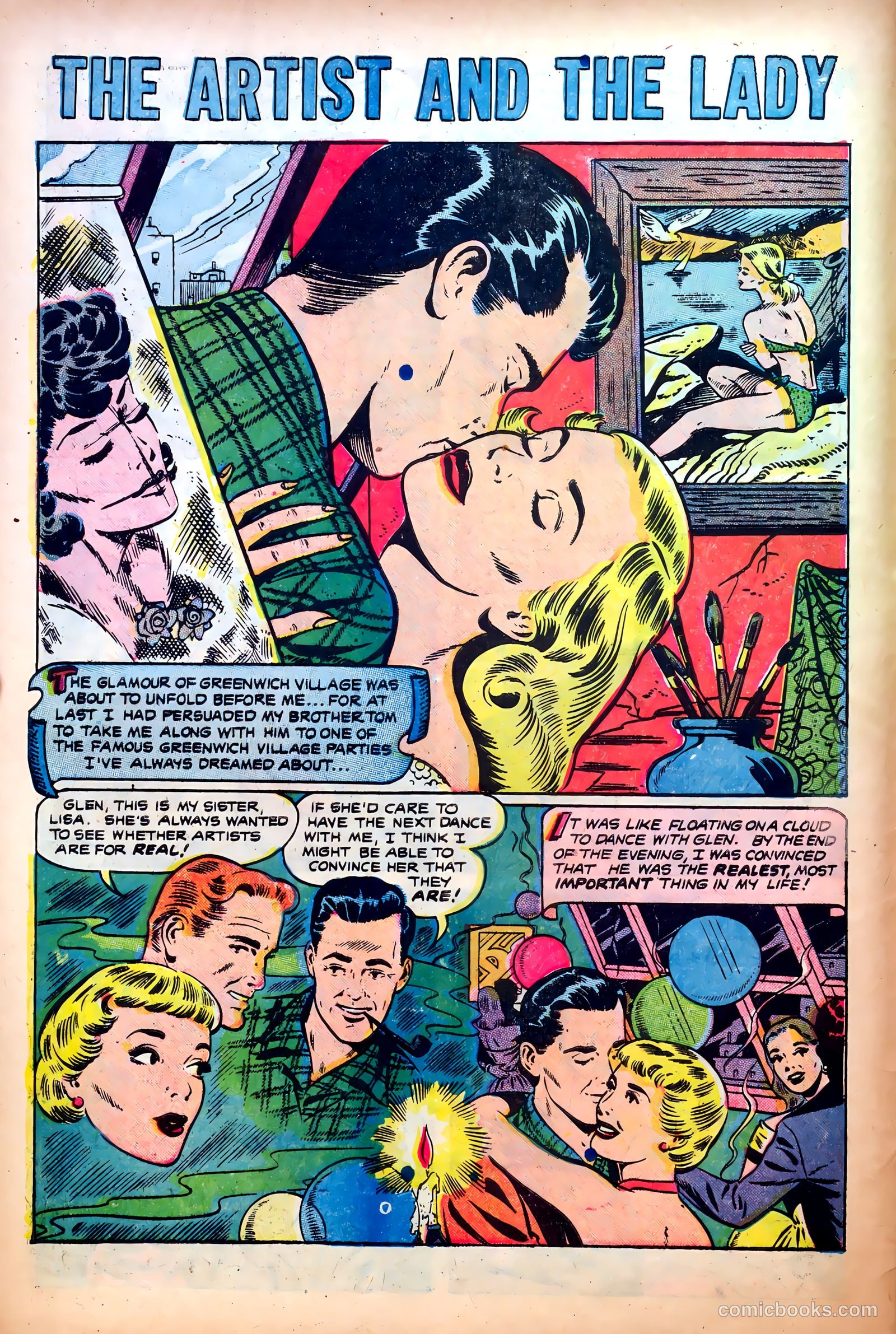 Great Lover Romances #2 (1951) — page 10 of 36