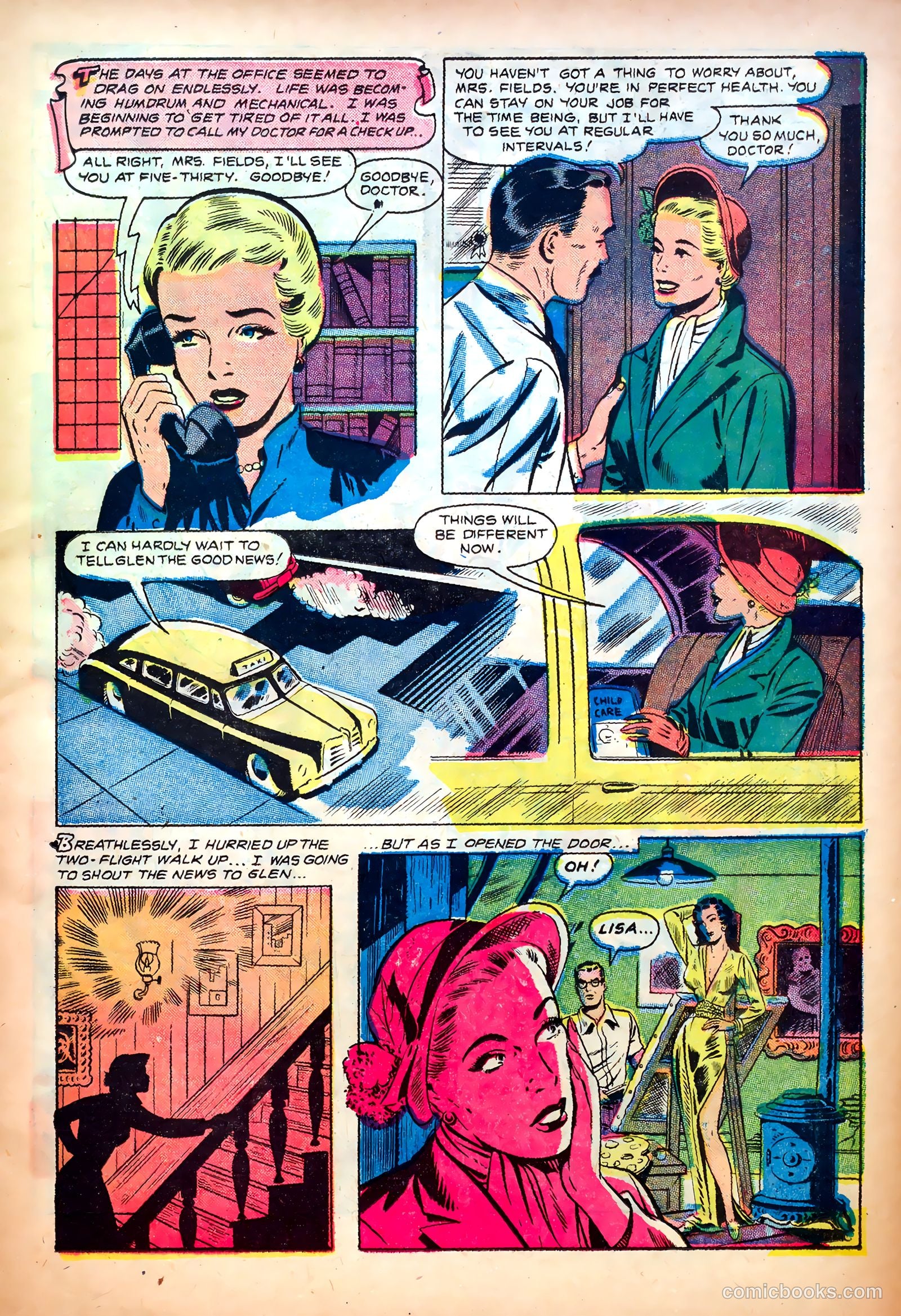 Great Lover Romances #2 (1951) — page 13 of 36