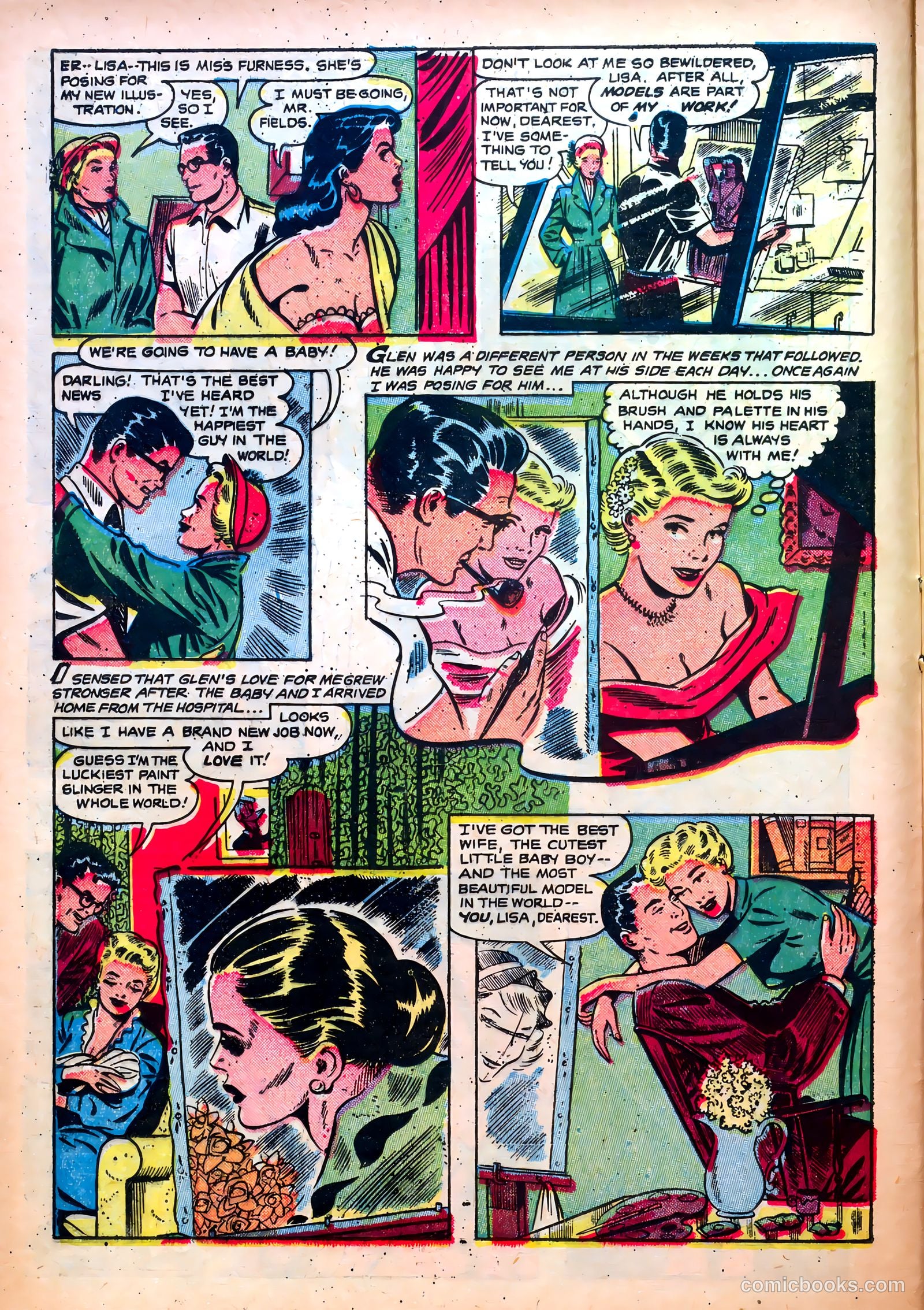 Great Lover Romances #2 (1951) — page 14 of 36