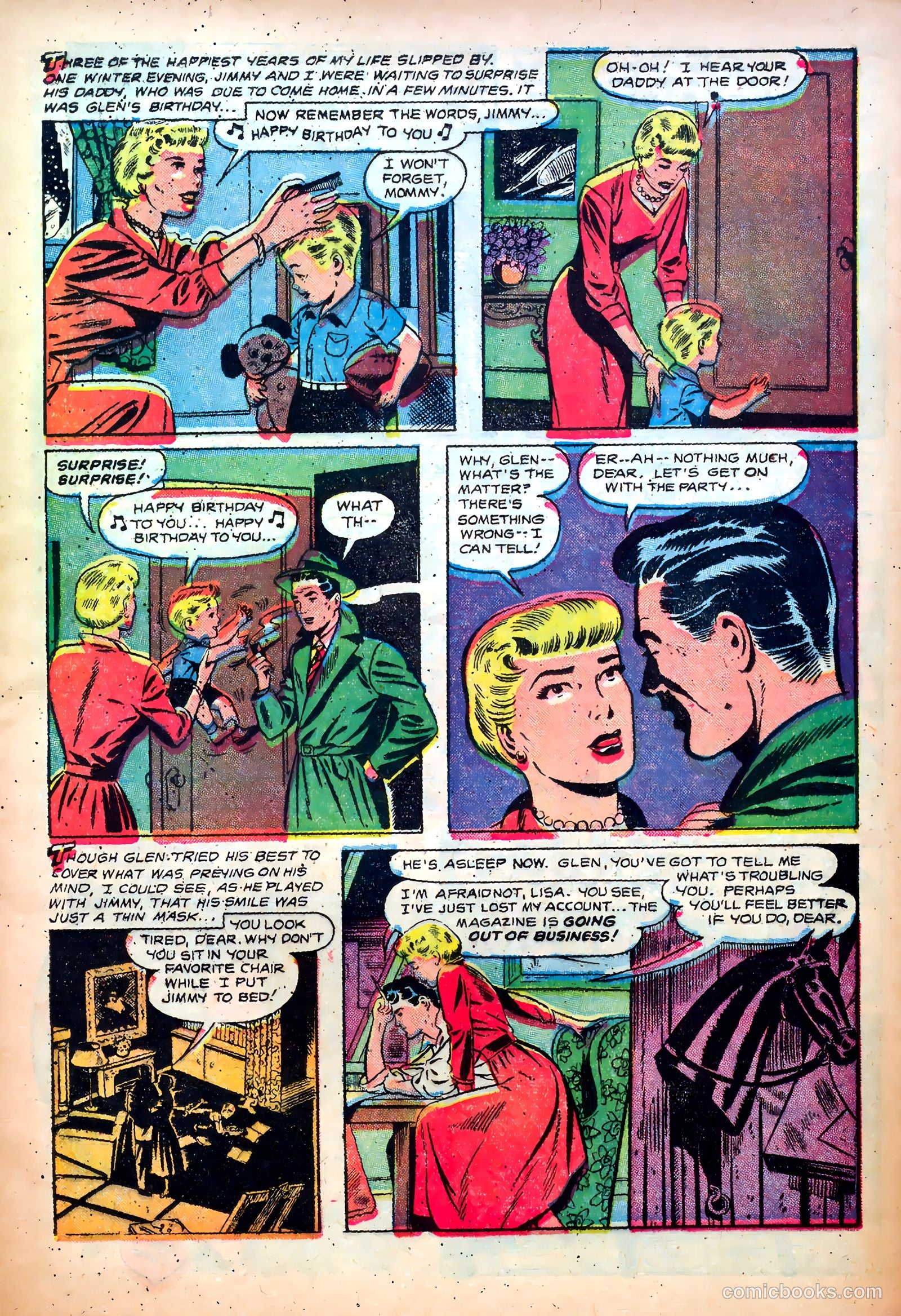 Great Lover Romances #2 (1951) — page 15 of 36