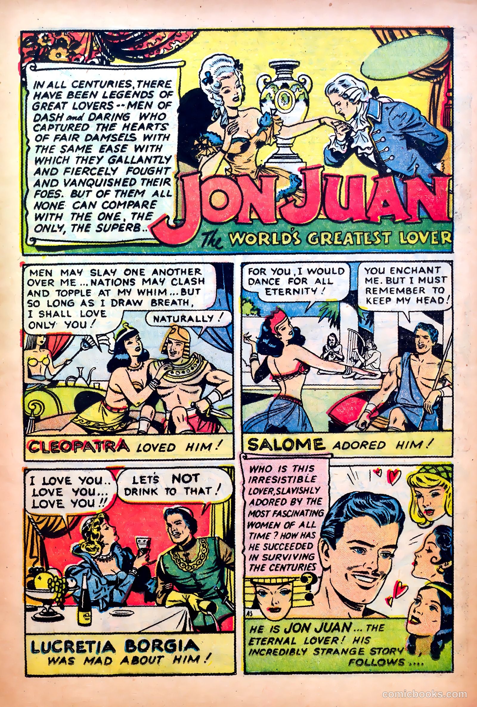 Great Lover Romances #2 (1951) — page 17 of 36