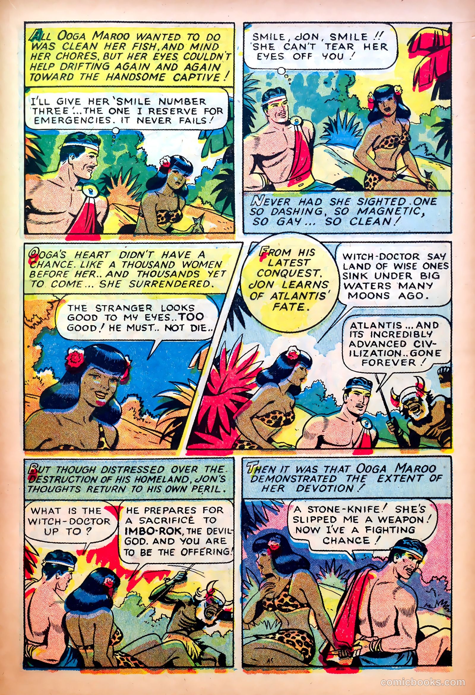 Great Lover Romances #2 (1951) — page 21 of 36