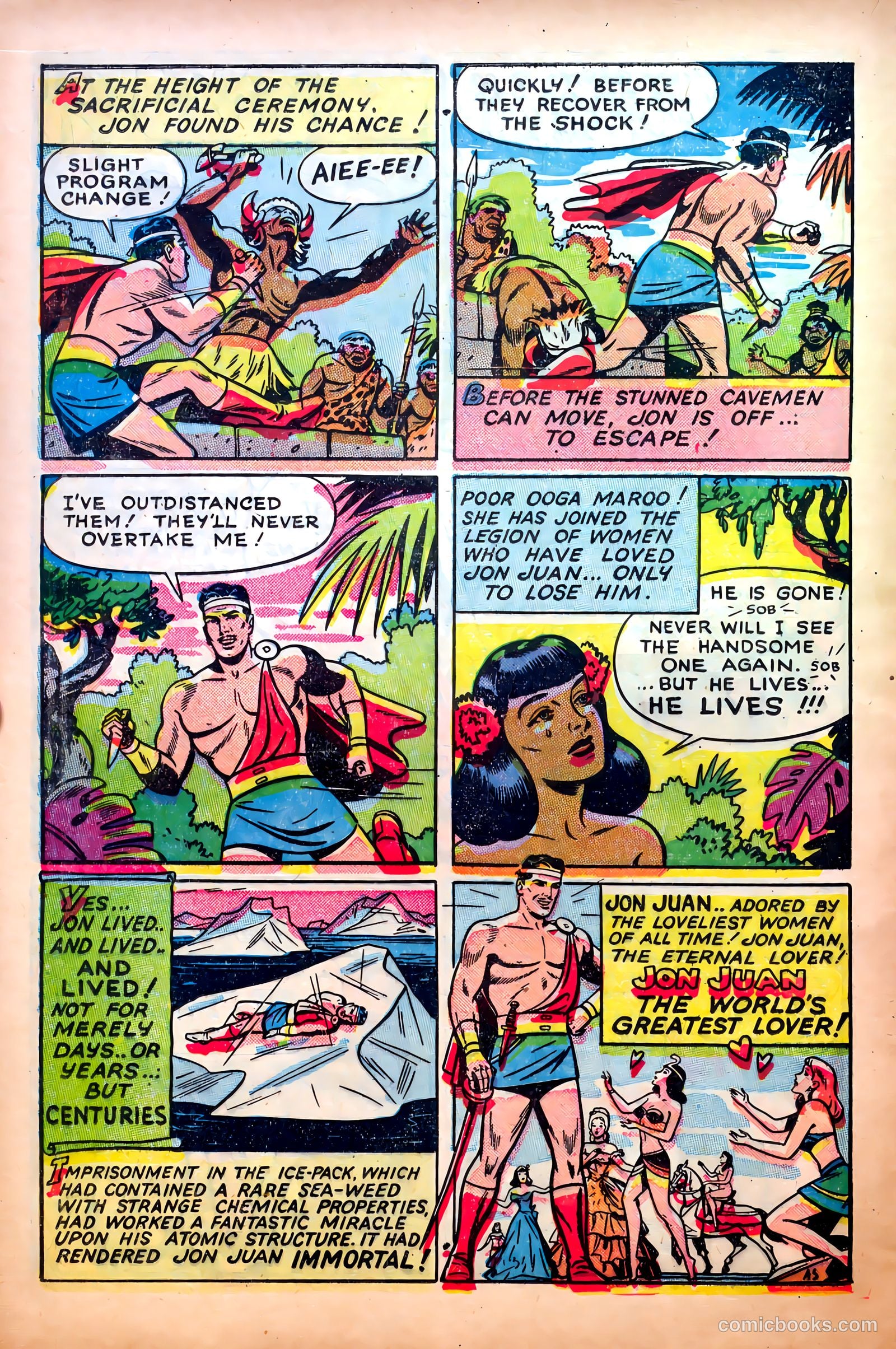 Great Lover Romances #2 (1951) — page 22 of 36