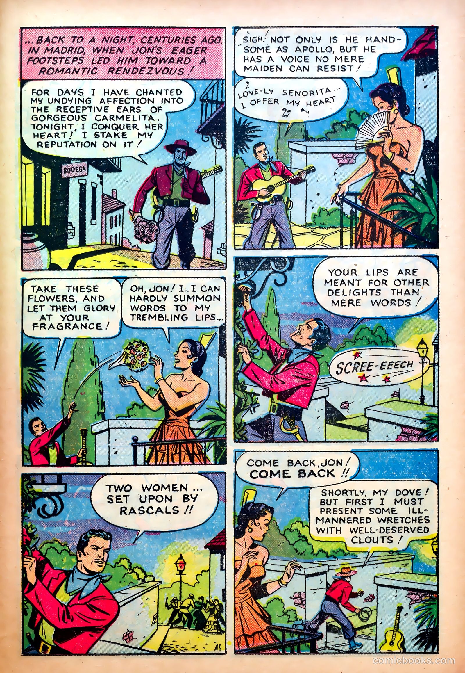 Great Lover Romances #2 (1951) — page 25 of 36