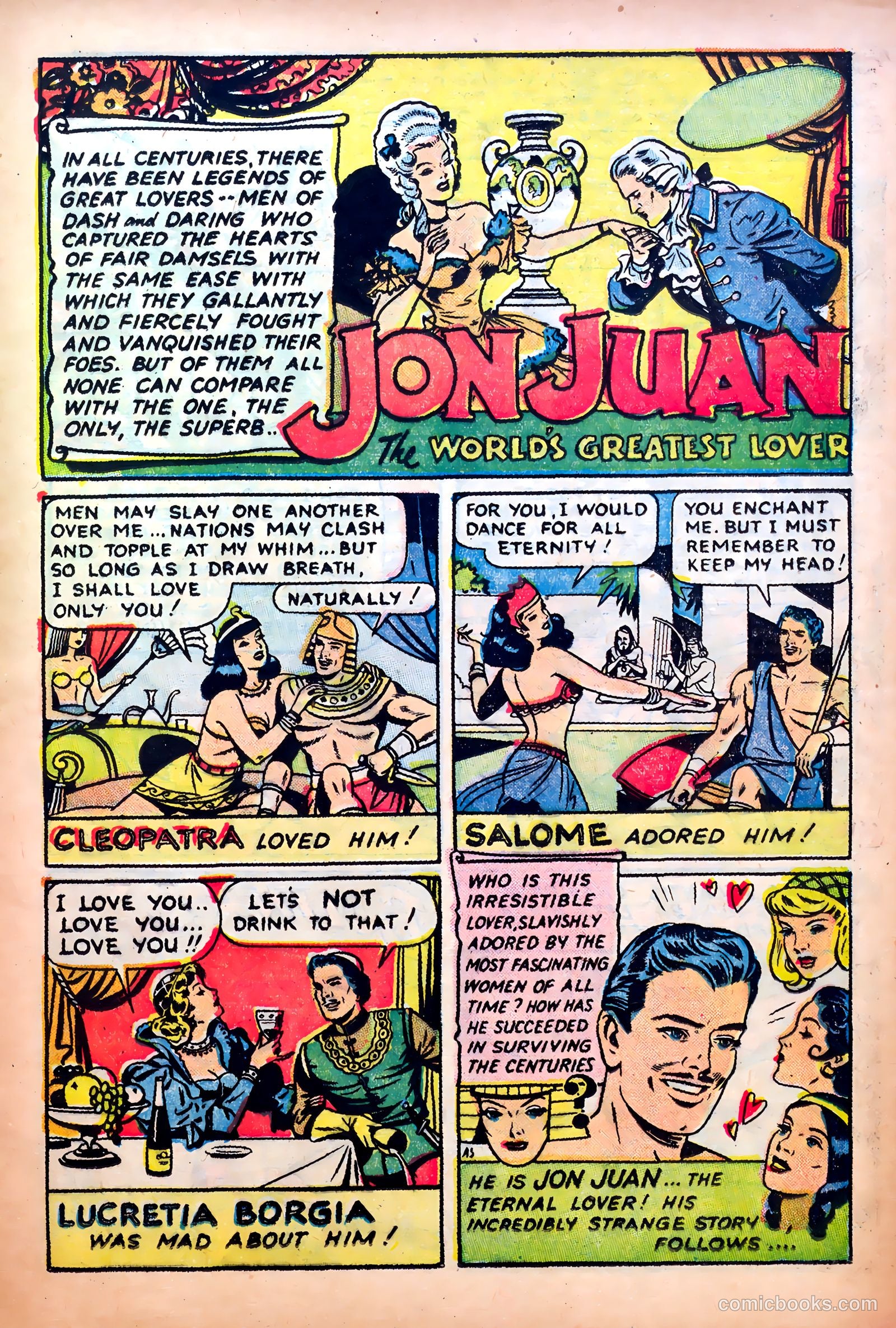 Great Lover Romances #2 (1951) — page 17 of 36