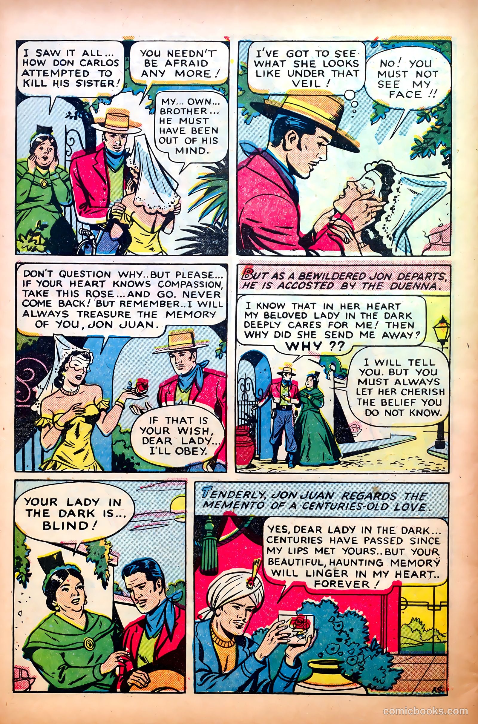 Great Lover Romances #2 (1951) — page 32 of 36
