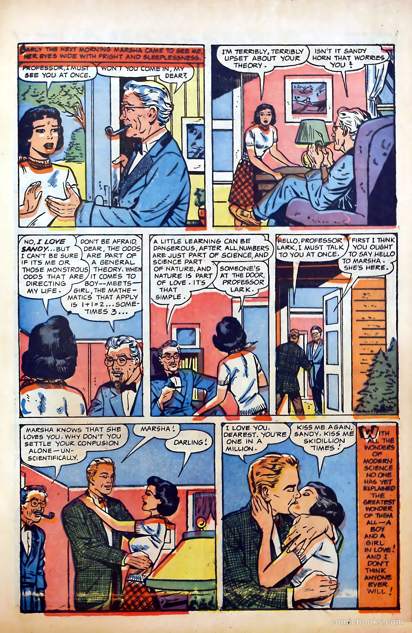 Great Lover Romances #20 (1955) — page 11 of 36