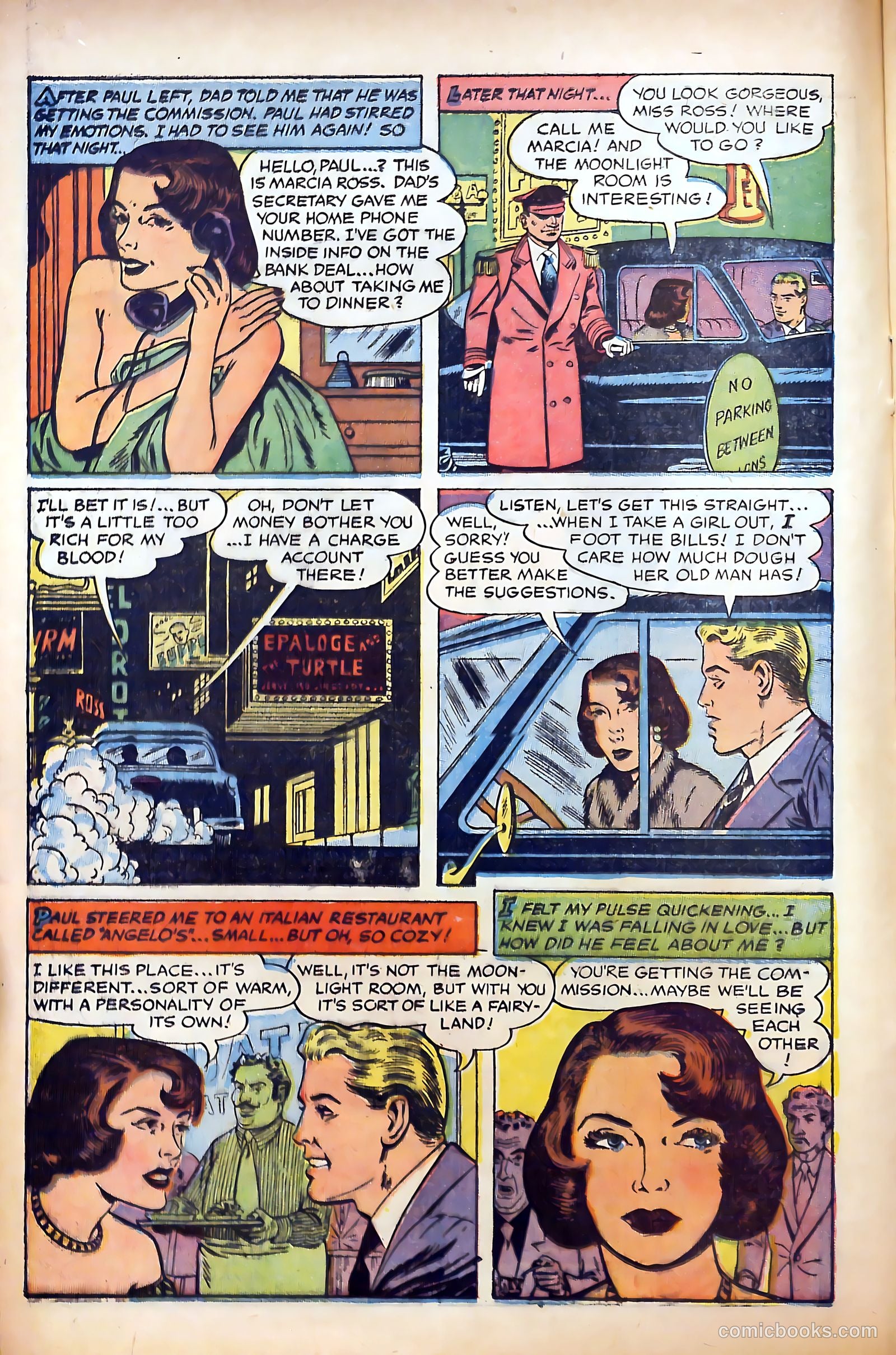 Great Lover Romances #20 (1955) — page 14 of 36