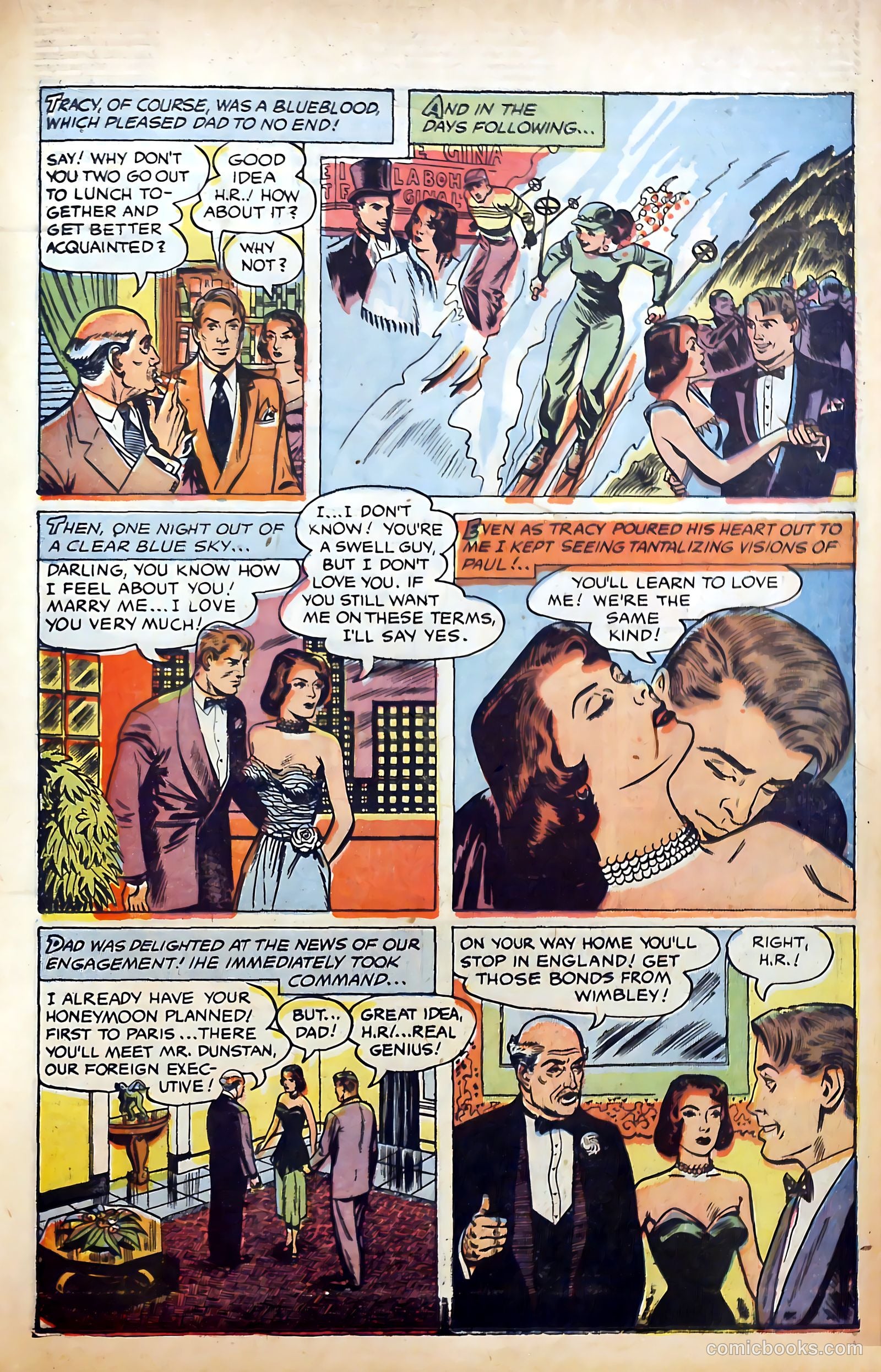 Great Lover Romances #20 (1955) — page 19 of 36