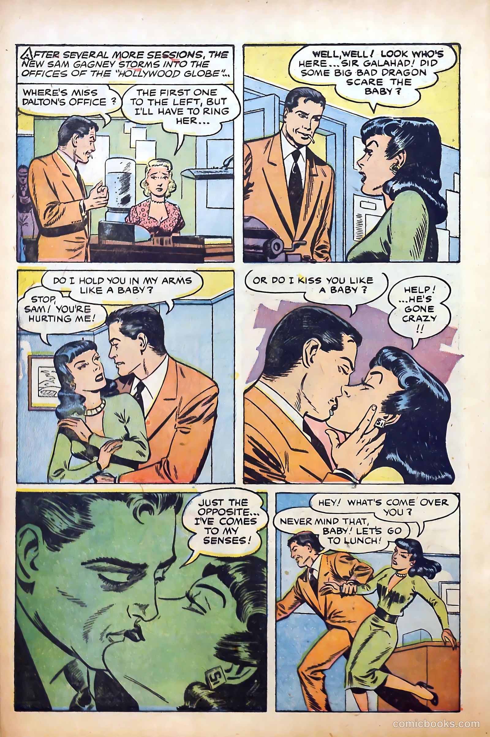 Great Lover Romances #20 (1955) — page 28 of 36