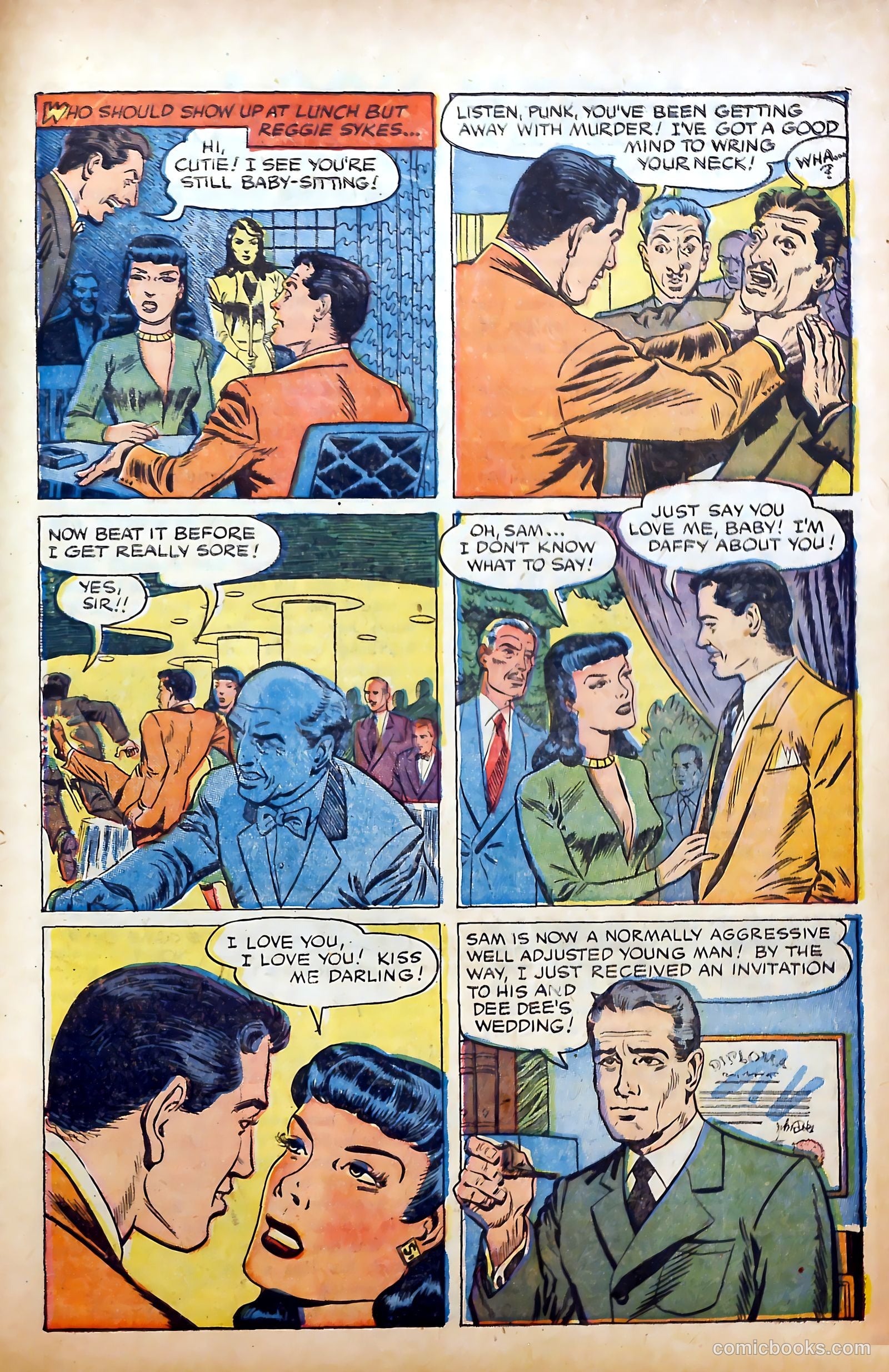 Great Lover Romances #20 (1955) — page 29 of 36
