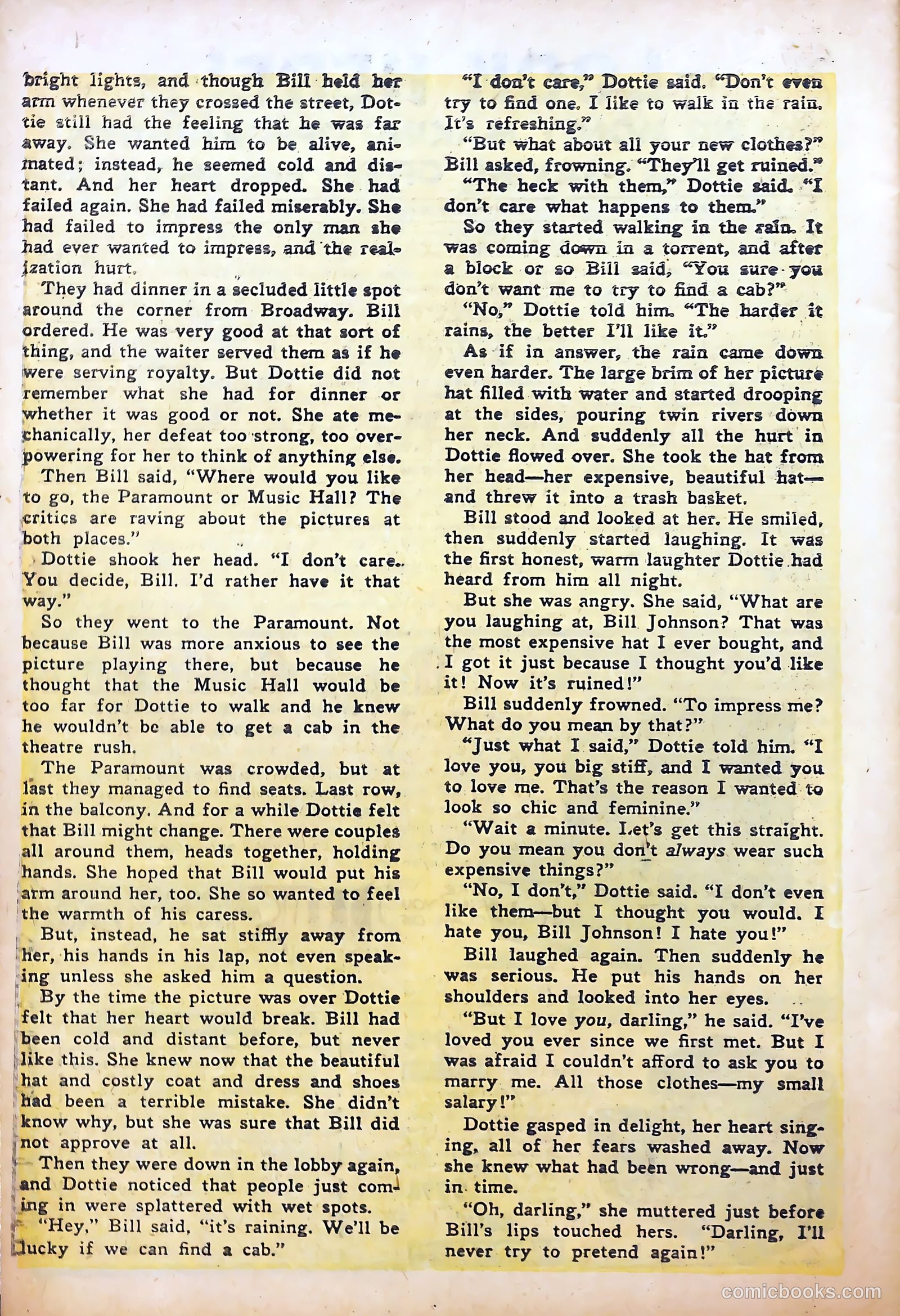 Great Lover Romances #20 (1955) — page 32 of 36