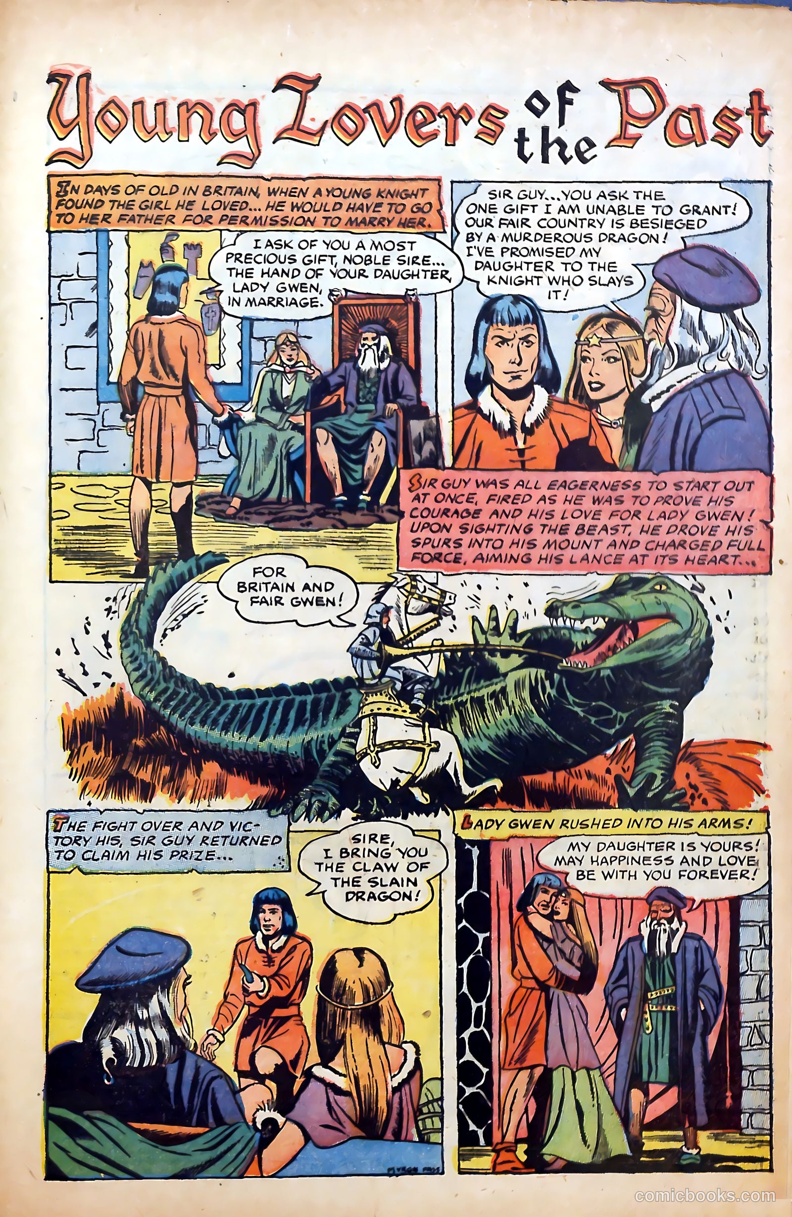 Great Lover Romances #20 (1955) — page 33 of 36